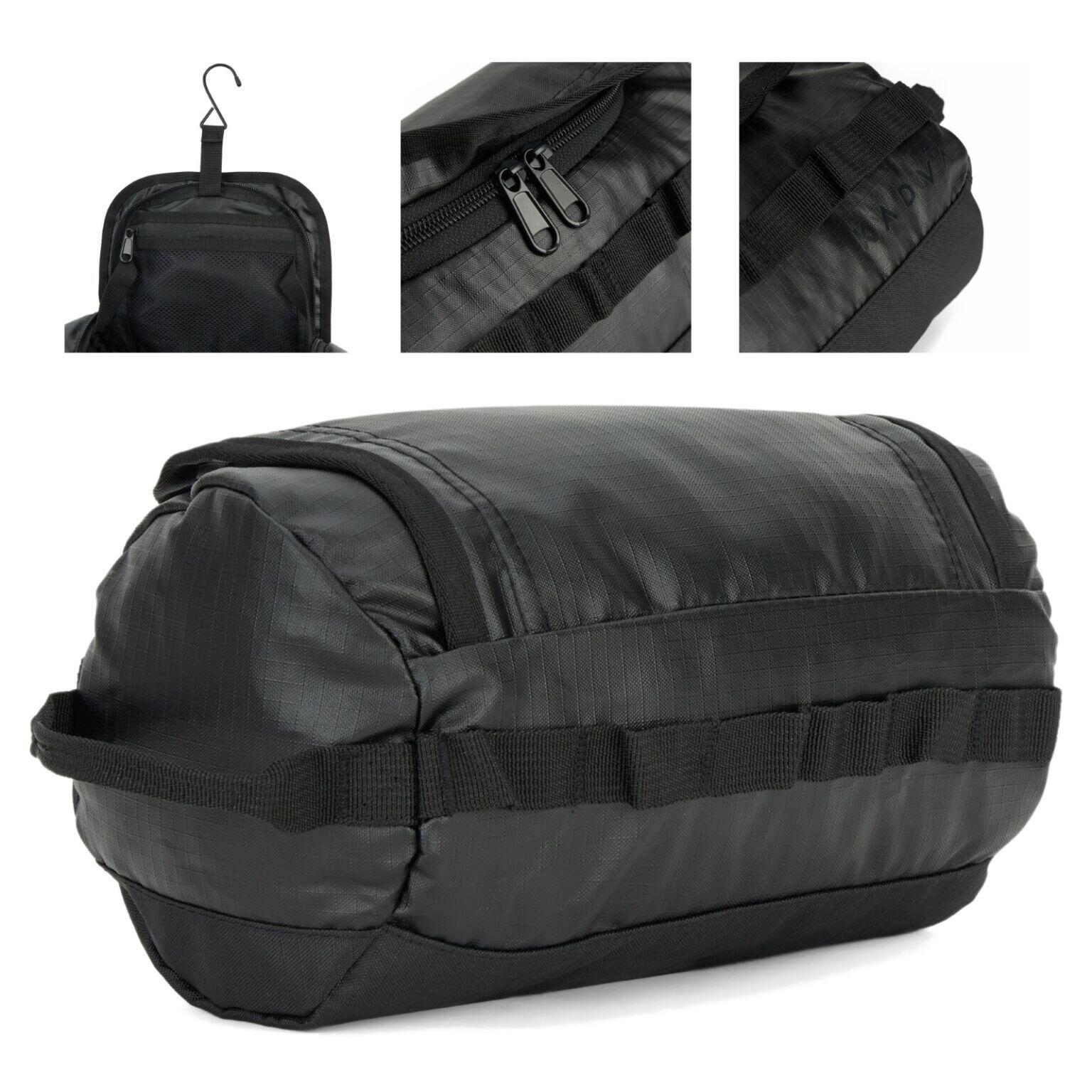 Kosmetyczka turystyczna Kadva Fresher czarna OS