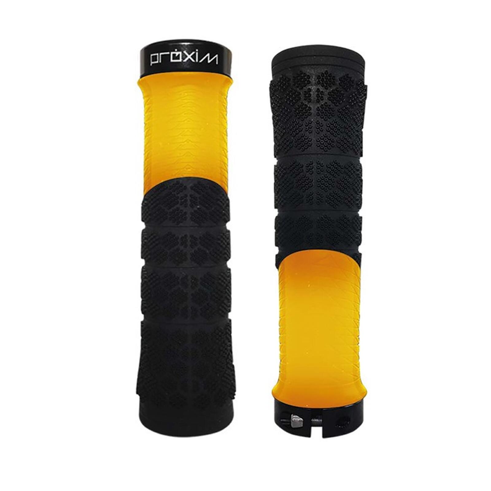 Chwyty Proxim X-Shred, czarny/pomarańczowy, 135 mm