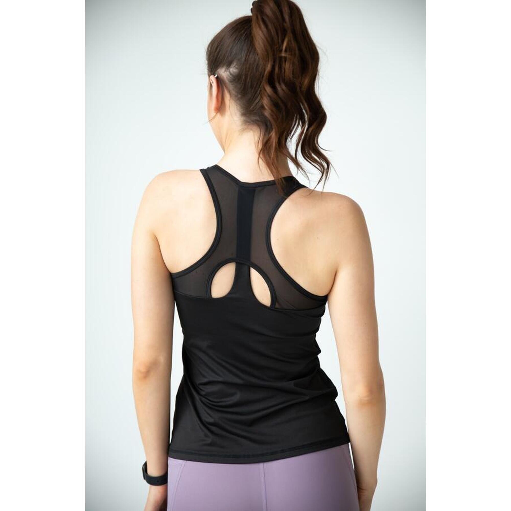 Top sportowy damski Morning czarny 2skin