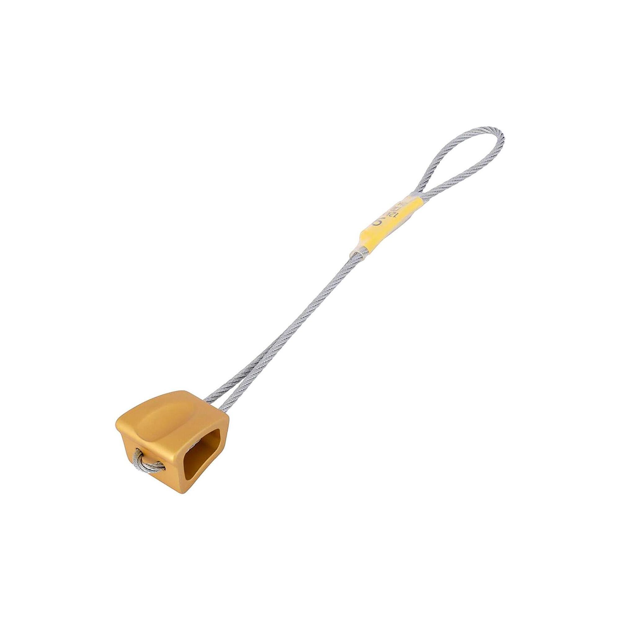 Kość wspinaczkowa DMM Wallnut 9 - gold/gold