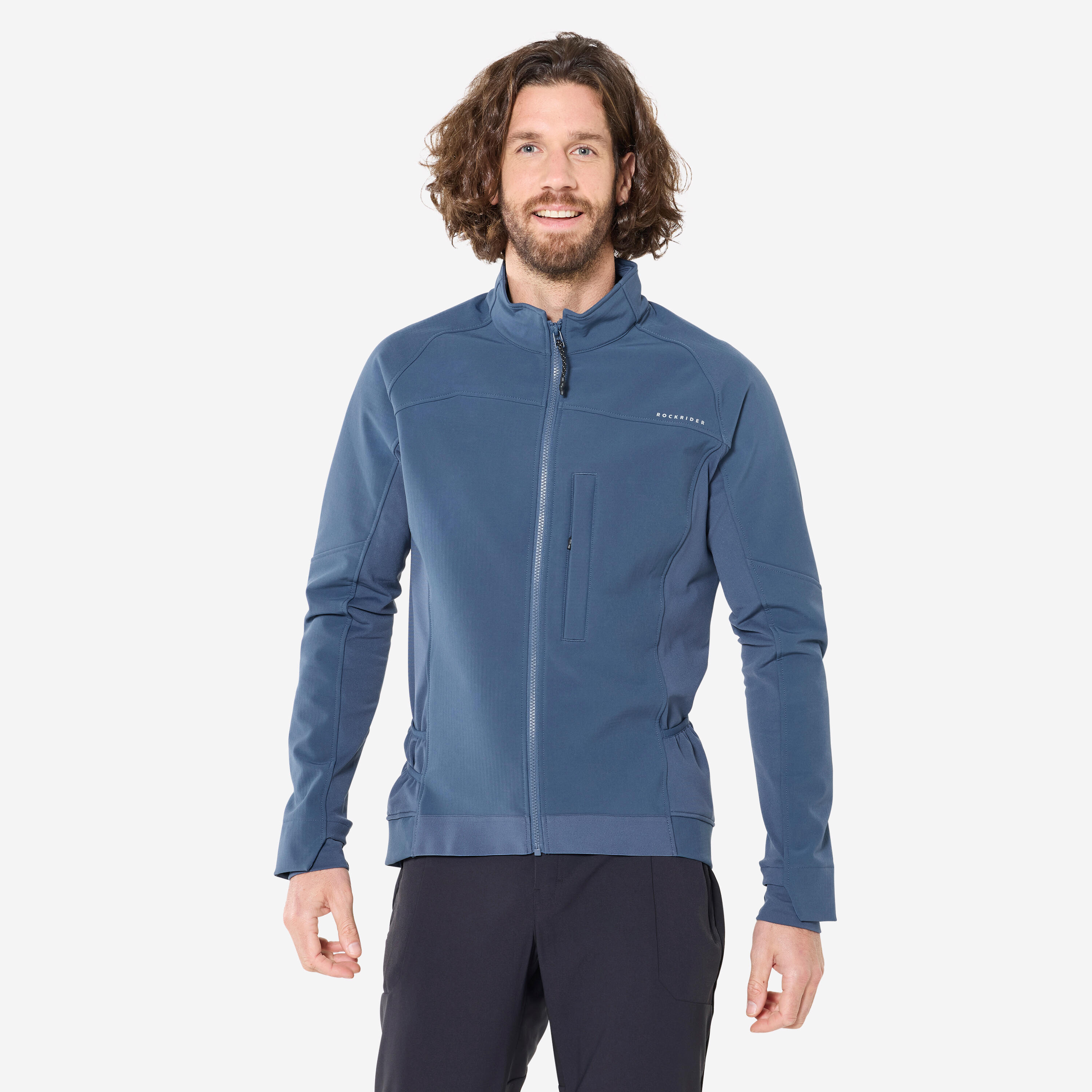 Kurtka zimowa rowerowa MTB Rockrider