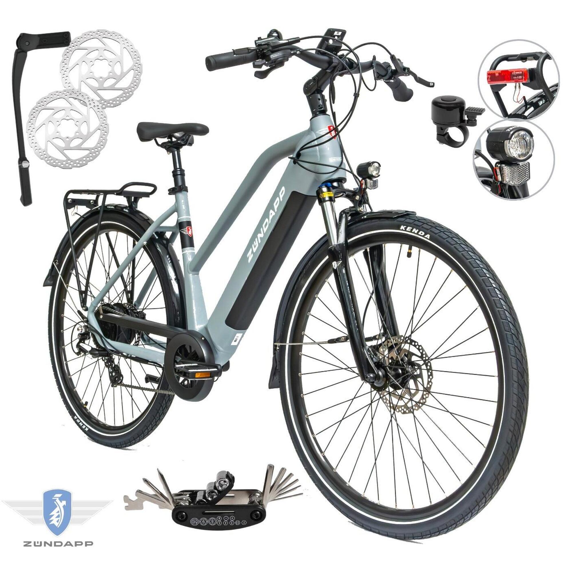 Rower Elektryczny Damski Trekkingowy 28" Aluminium 250 W LCD SHIMANO 2025
