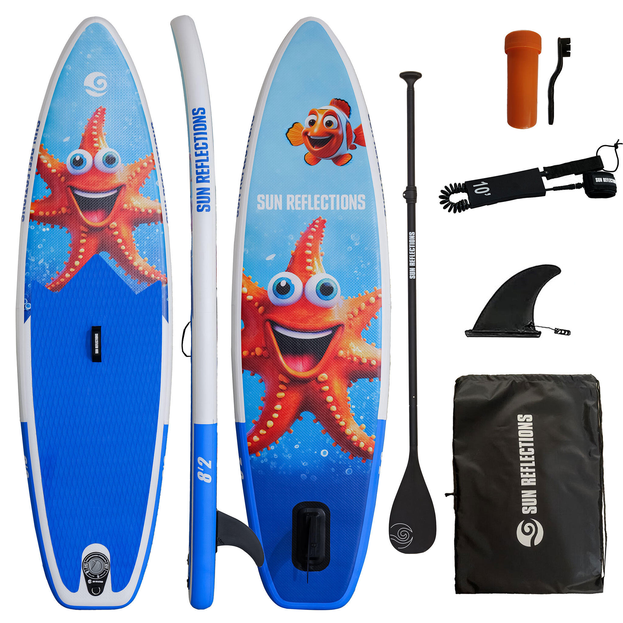 Deska Sup Pompowana Sun Reflections Kids 8'2" Star