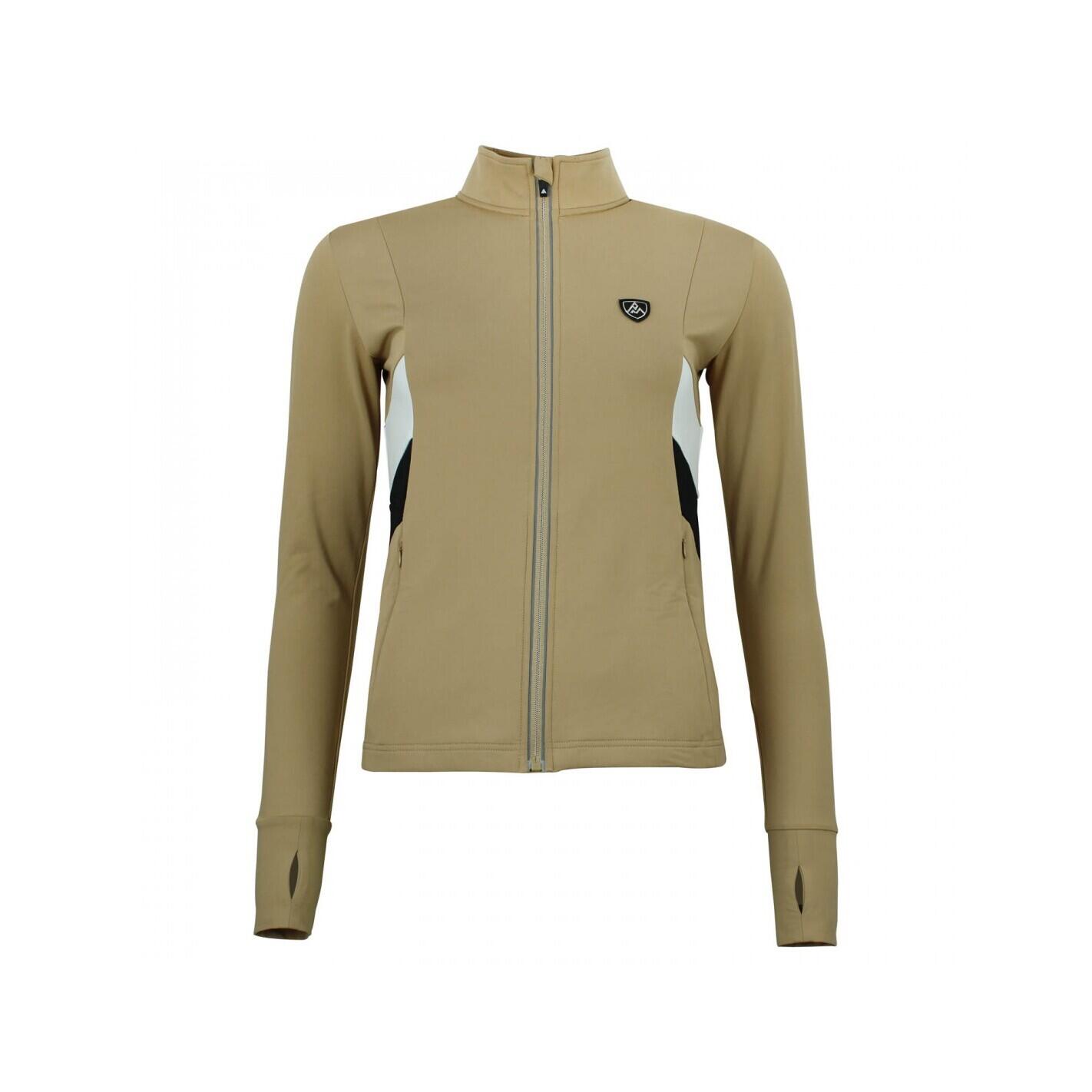 Damska koszulka typu 1st skin z zamkiem błyskawicznym Peak Mountain