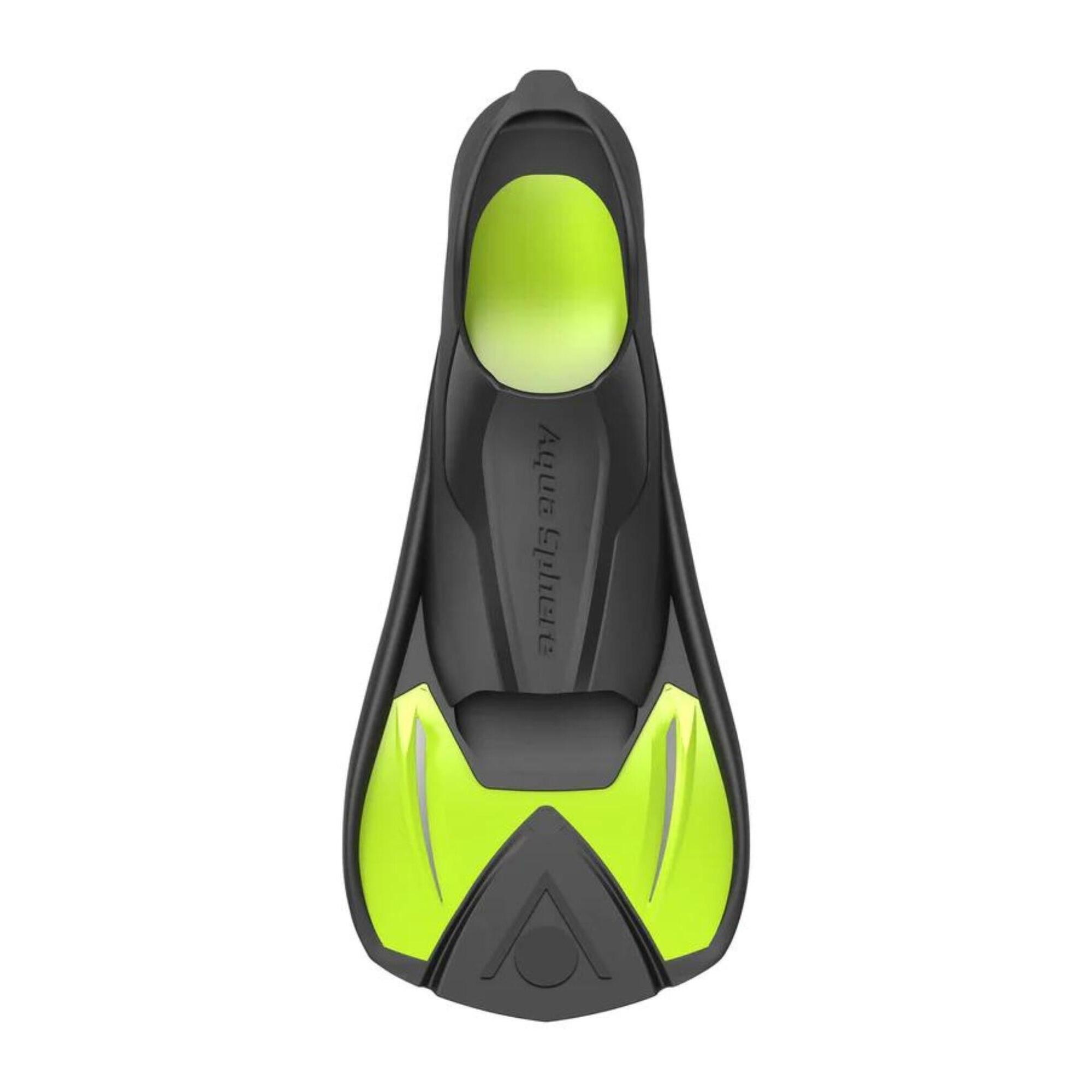 Aqua Sphere Microfin - Żółto-Czarny - Rozmiar Xs