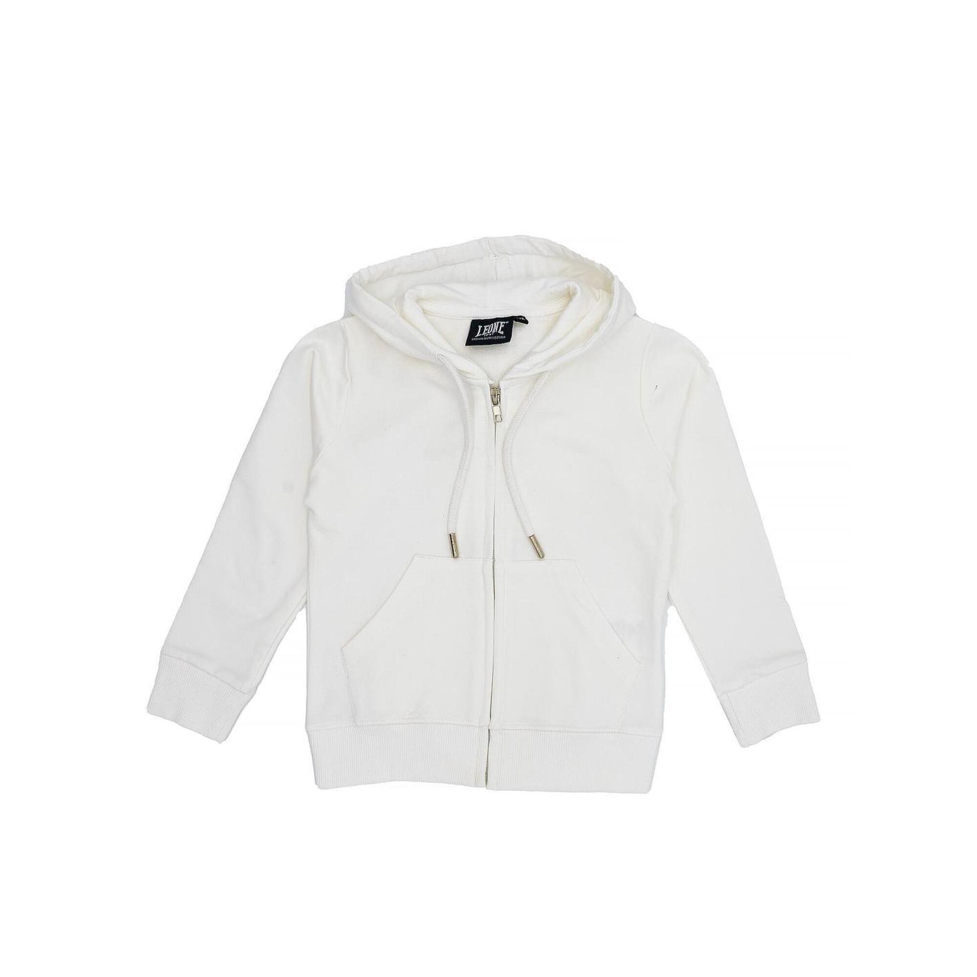 Błyszcząca dziewczęca bluza z kapturem, zapinana na zamek