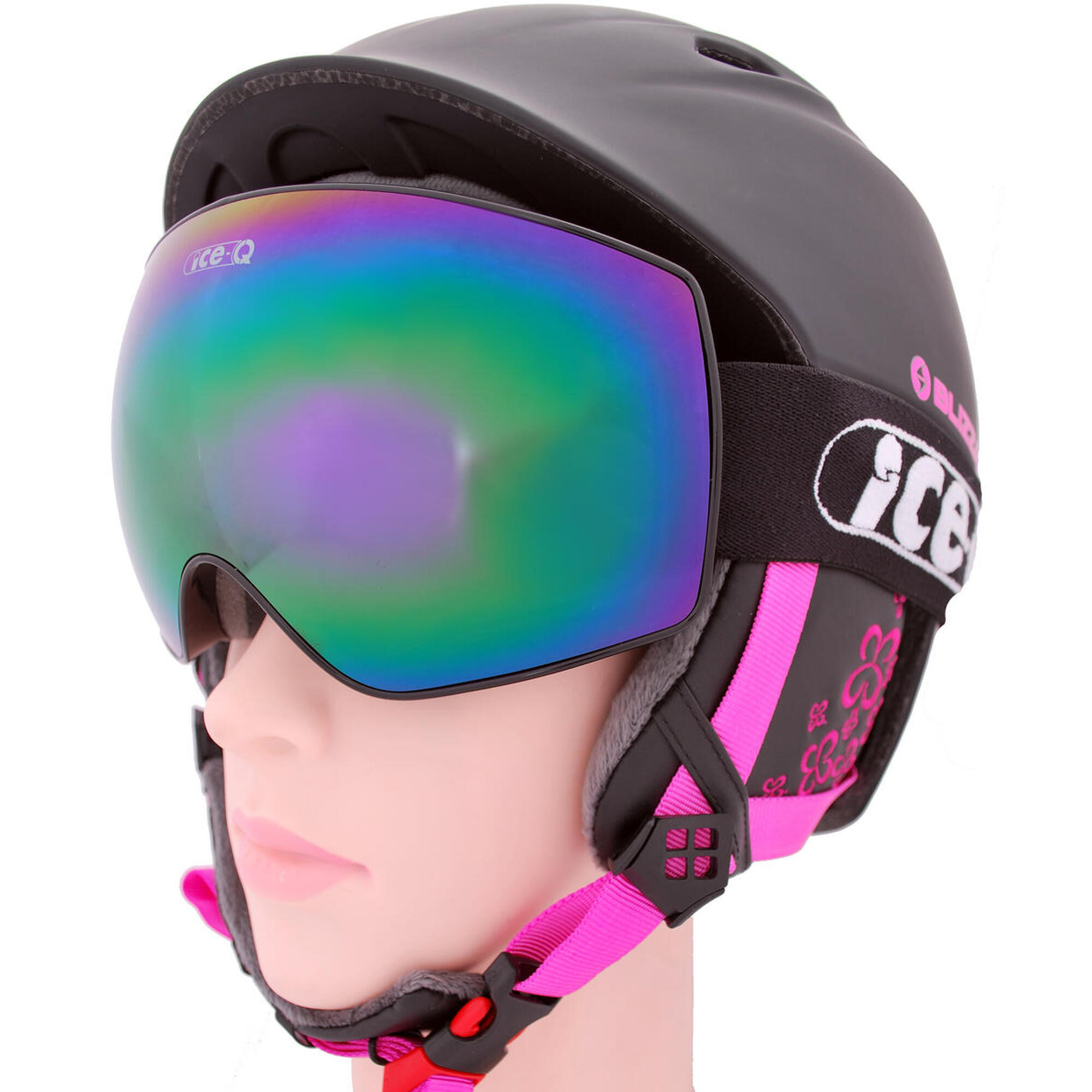 Gogle narciarskie dla dorosłych Ice-Q Tonale-3, filtr S3