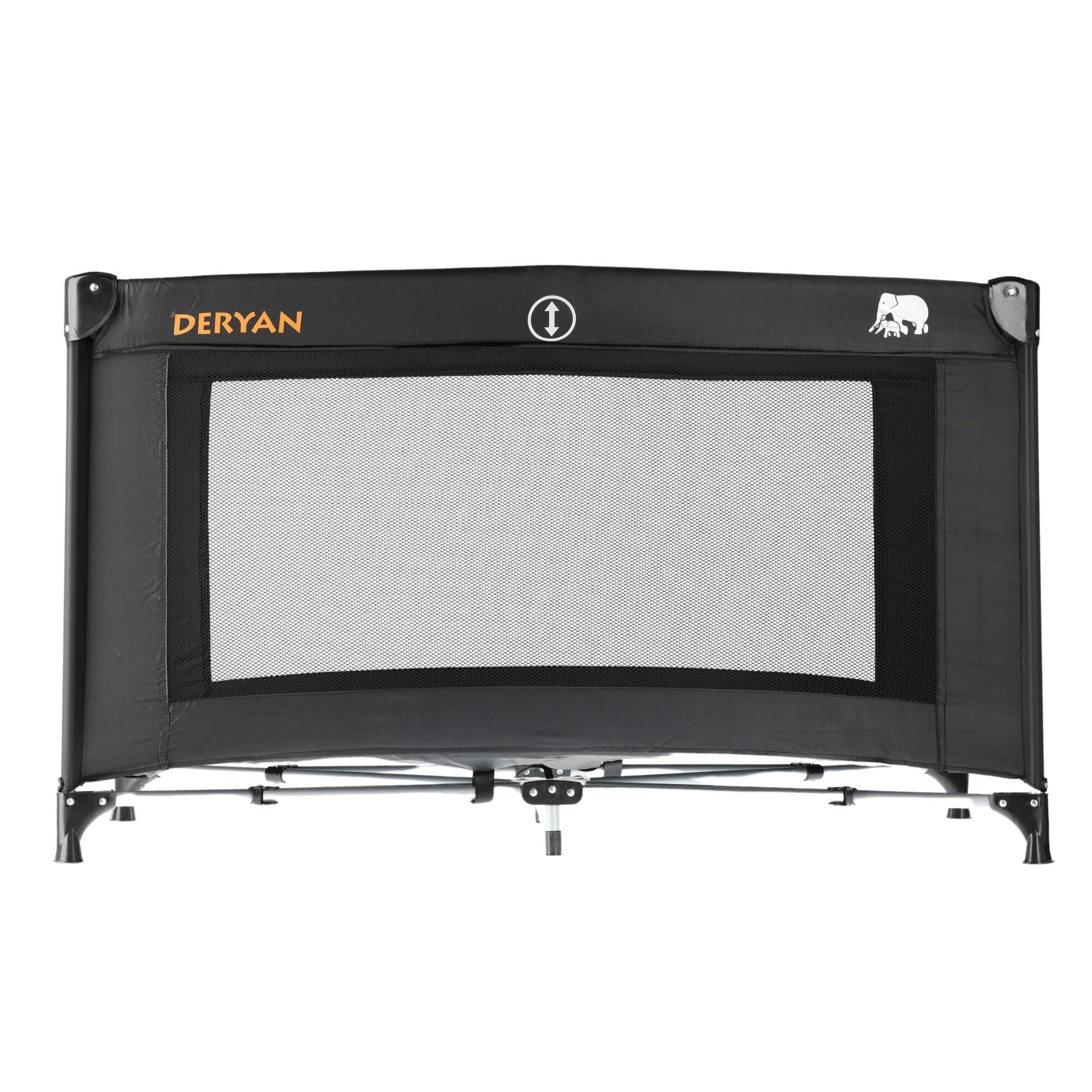 Łożeczko kempingowe dziecięce z moskitierą Deryan 200x90cm