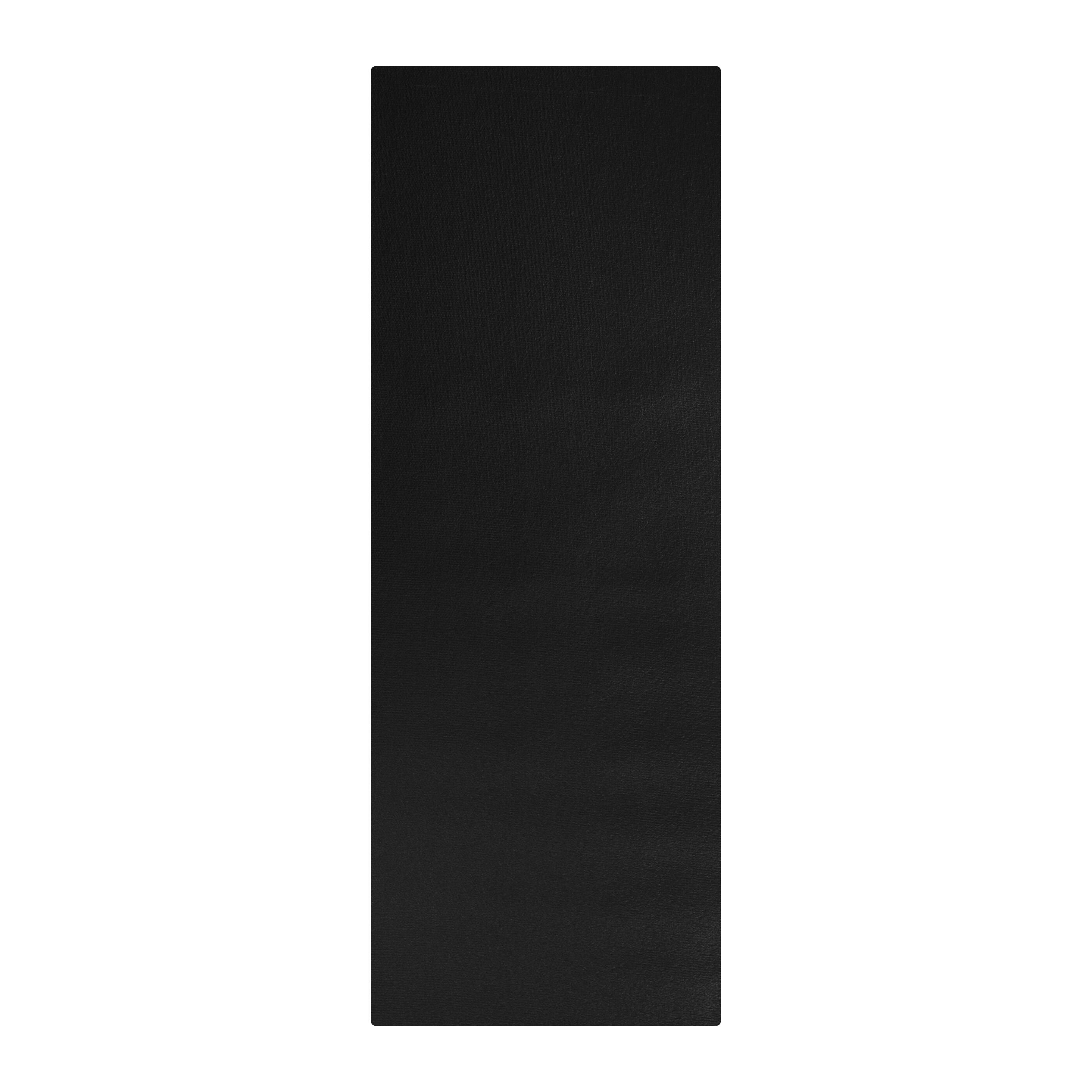 Mata do ćwiczeń antypoślizgowa OMM YOGA Czarna 2mm Joga Fitness