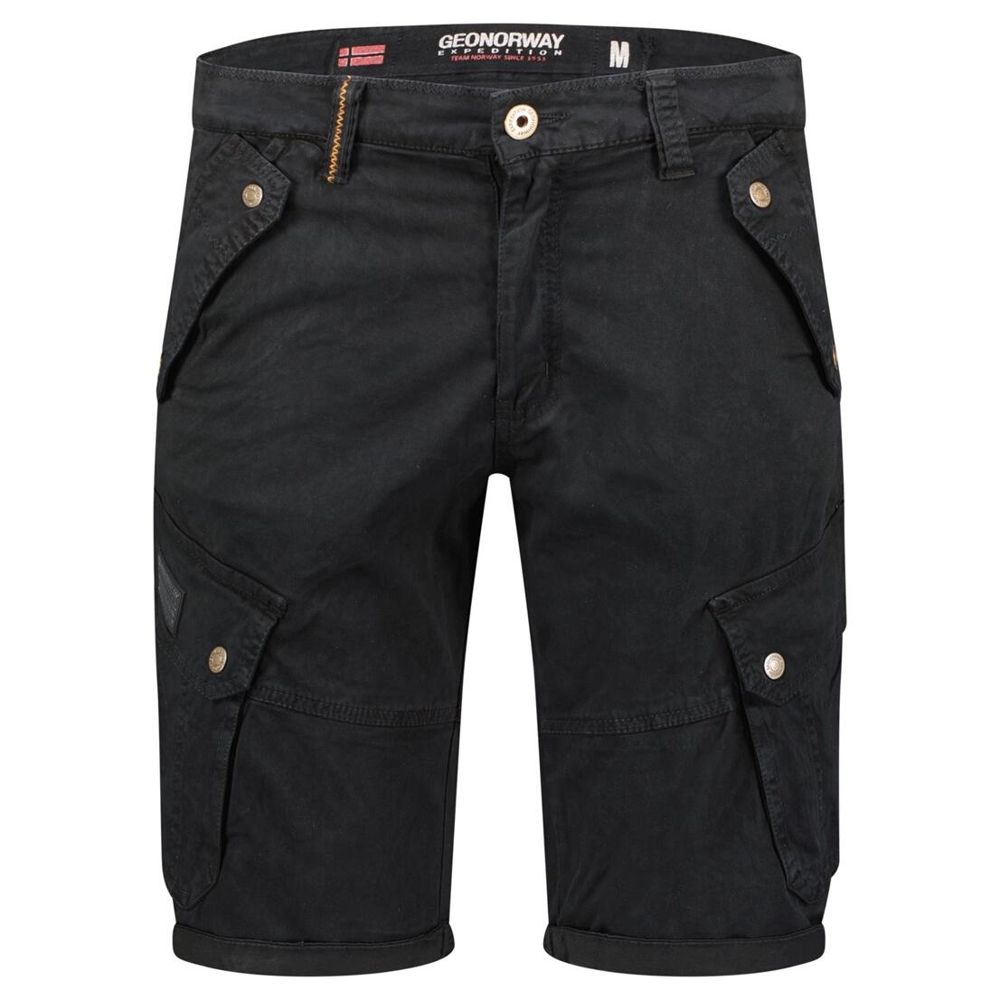 Bermudy Geographical Norway PRODOL EO MEN 063 czarny męska (SX1427H/GNO-Black)