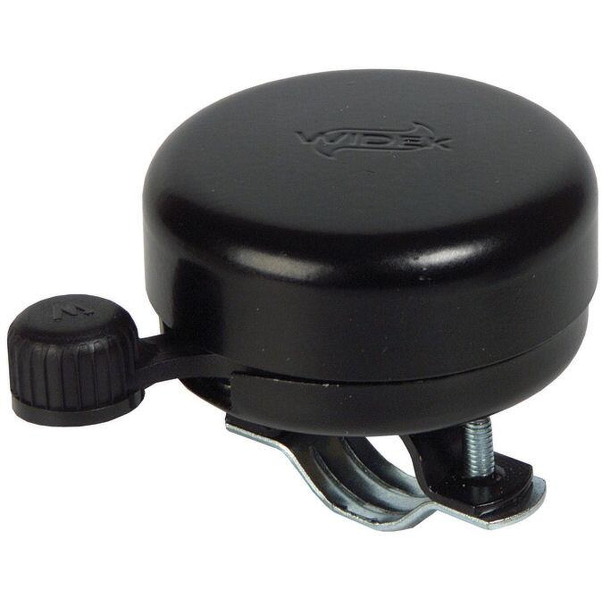 Dzwonek Rowerowy Stalowy - Czarny Lakierowany