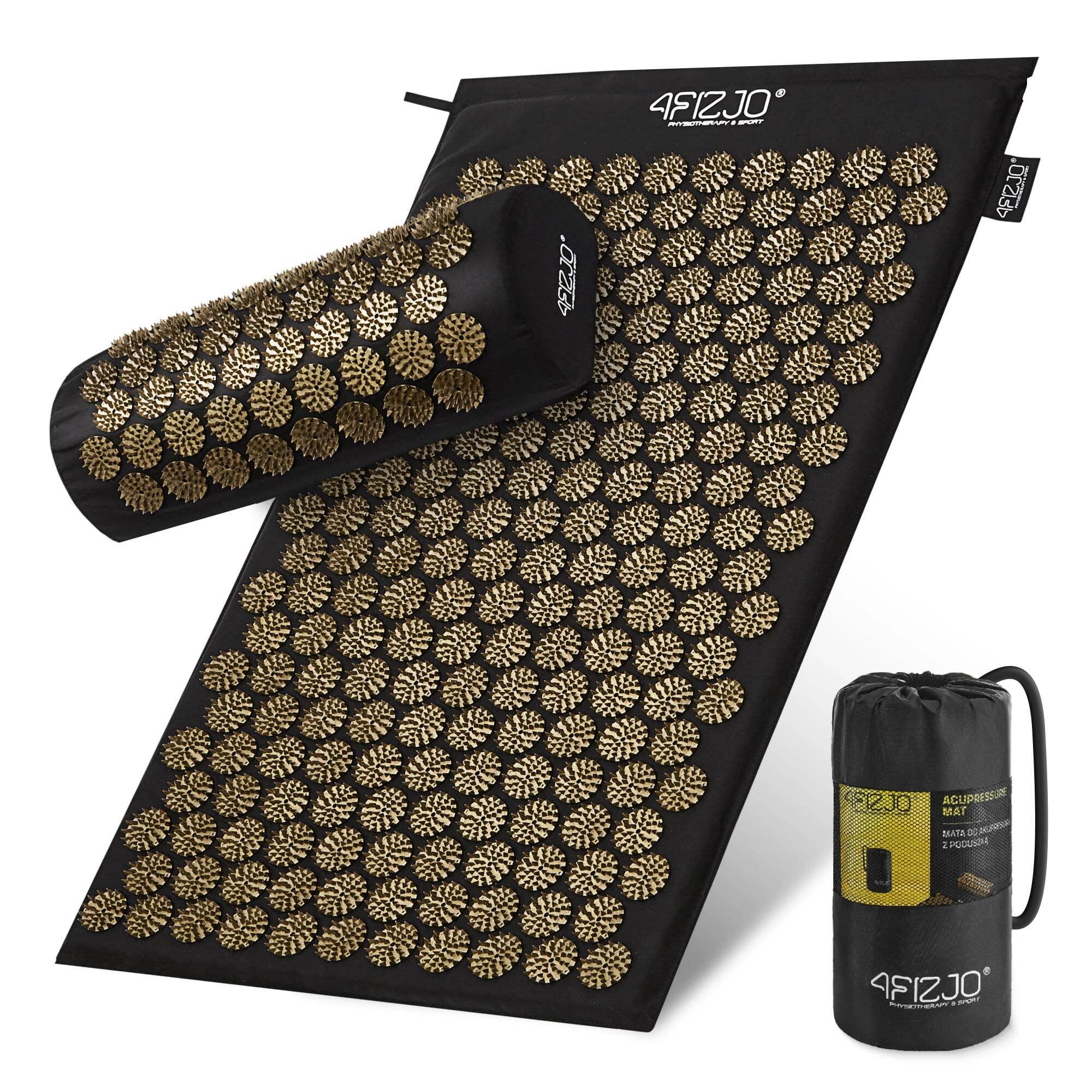 Mata do akupresury klasyczna 4FIZJO z poduszką