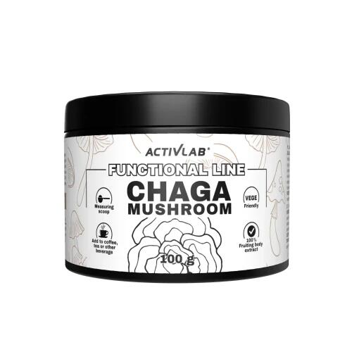 Ekstrakt z Błyskoporka podkorowego Chaga Mushroom Activlab