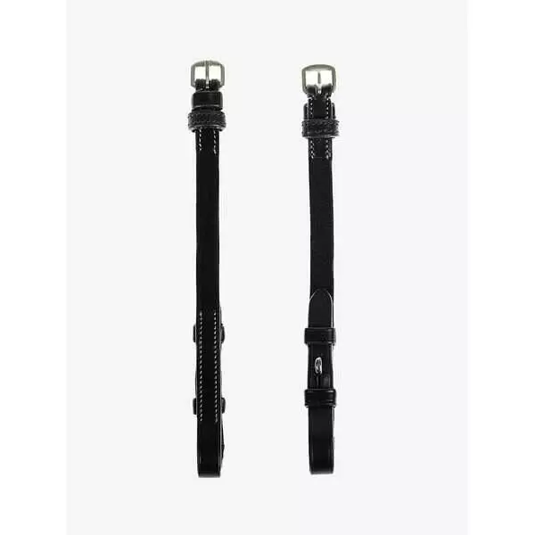 Akcesoria do uzdy dla koni PS of Sweden French White Stitching