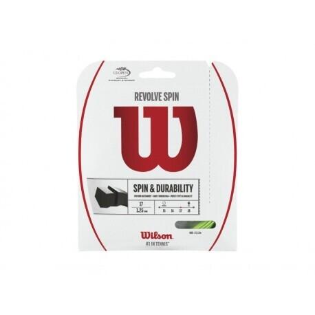 Struny tenisowe Wilson Revolve Spin 17