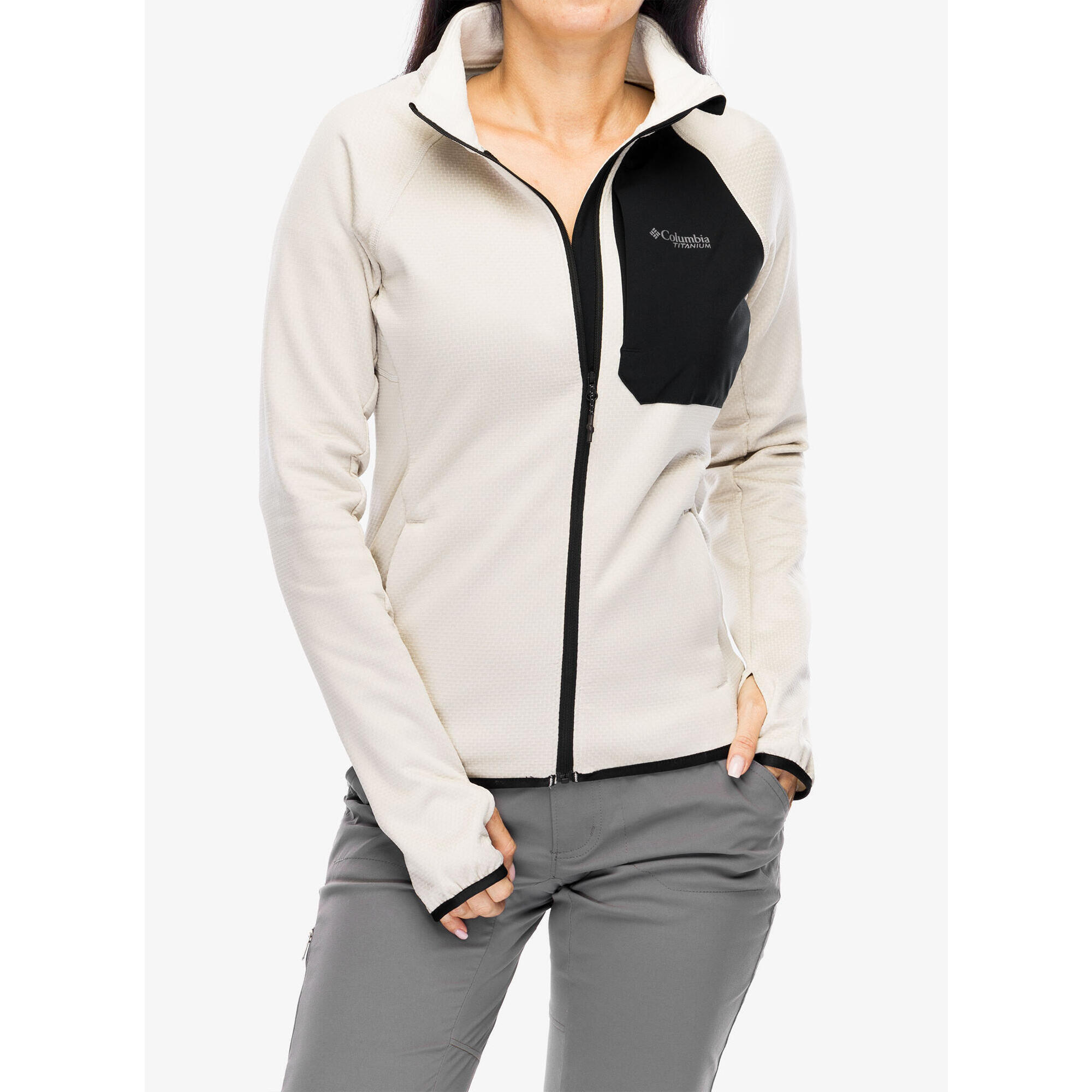 Bluza polarowa damska Columbia Triple Canyon Grid Fleece Full Zip