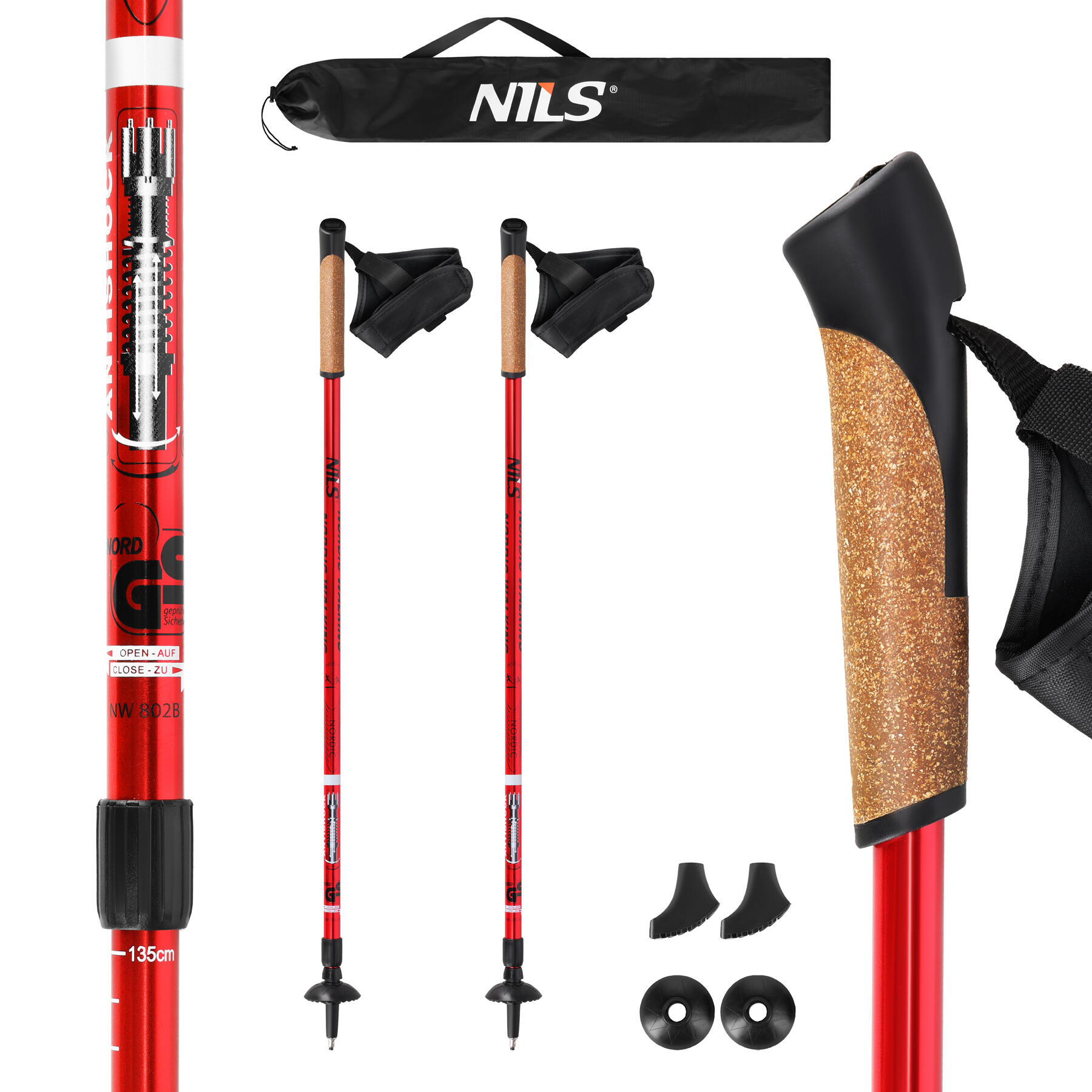 Kije do nordic walking Nils NW802