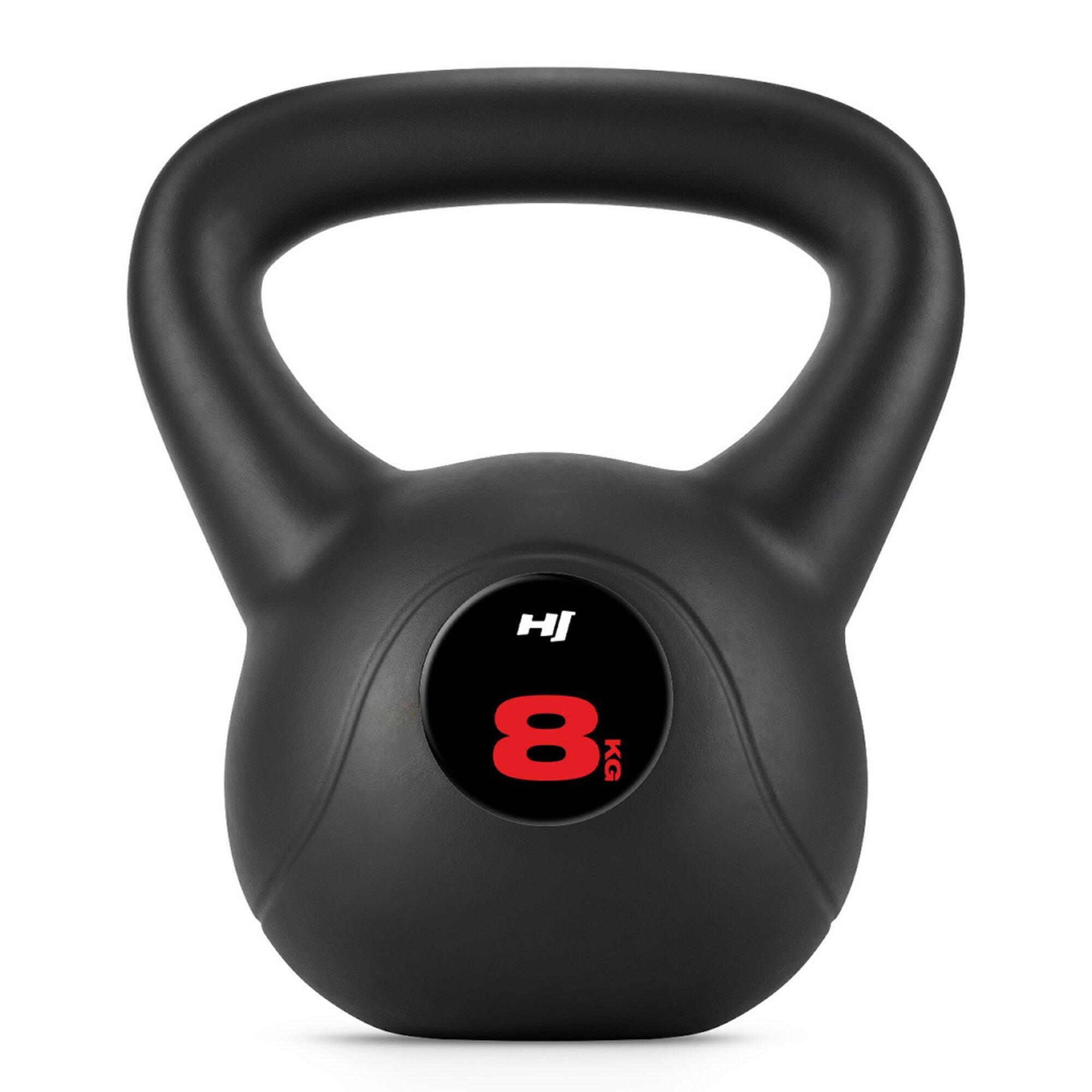 Kettlebell winylowy do treningu siłowego Hop-Sport HS-PB008KB 8kg