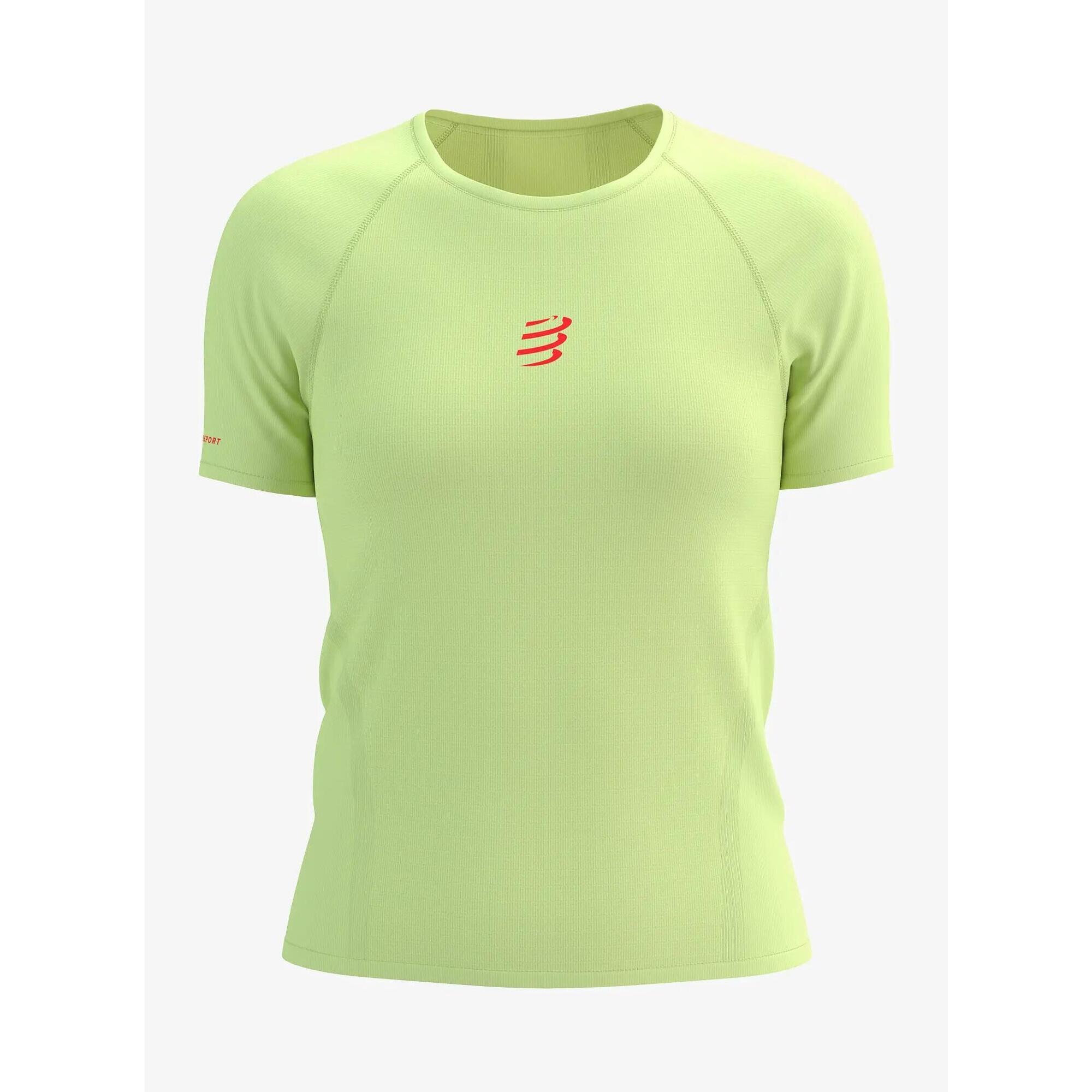 Koszulka do biegania damska Compressport Trail Racing S/S Tshirt