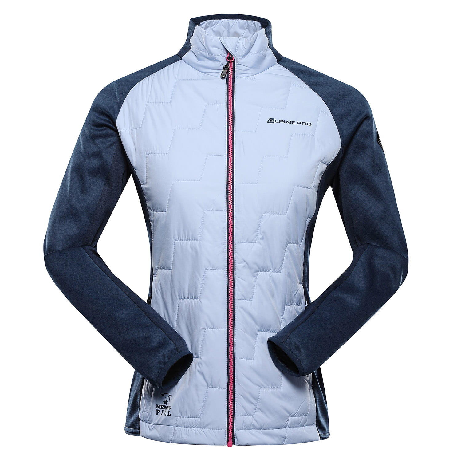 Bluza damska sportowa z wełną merino Alpine Pro Jorwa