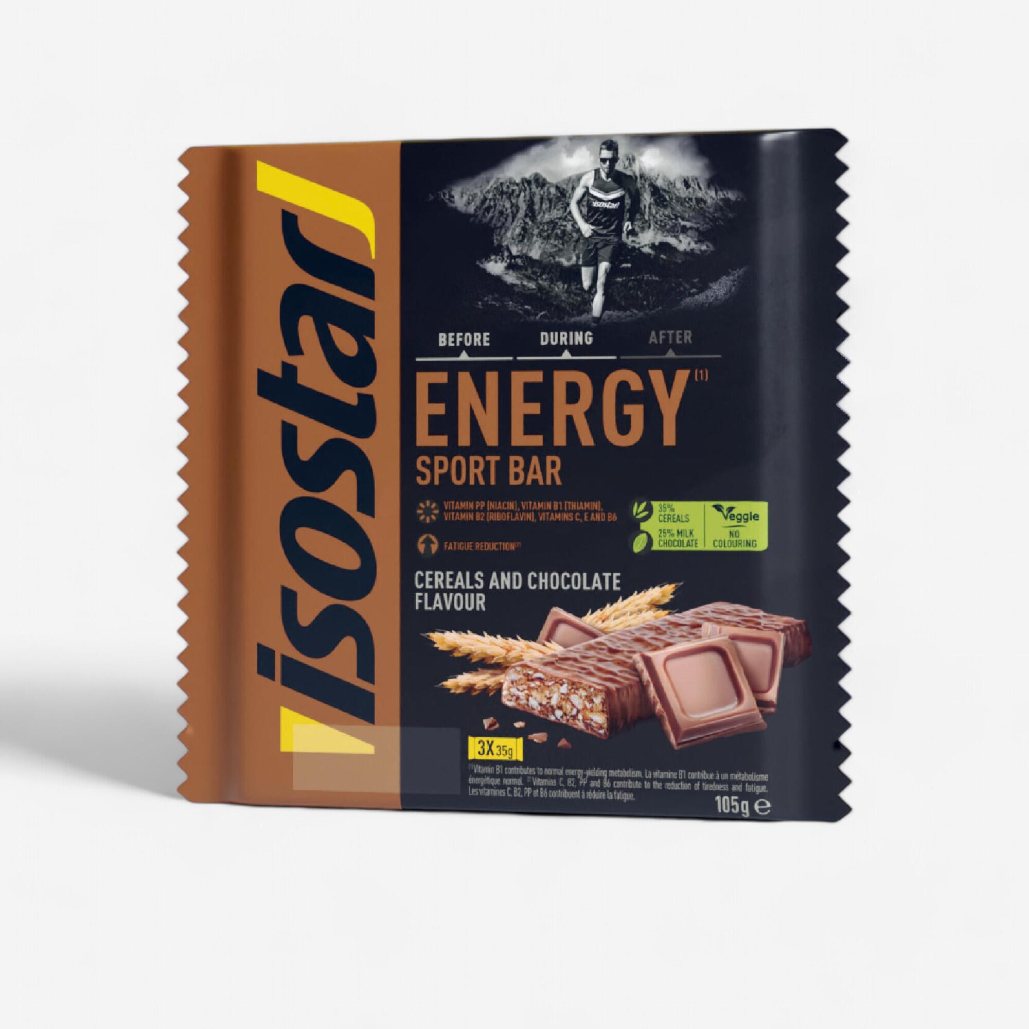 Baton energetyczny Isostar Energy Sport Bar czekoladowy 3 x 35 g
