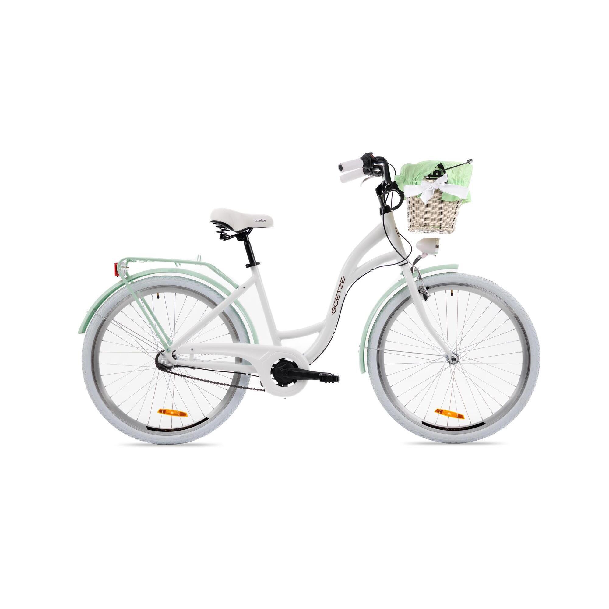Rower miejski damski GOETZE Style 26" Alu 3B kosz