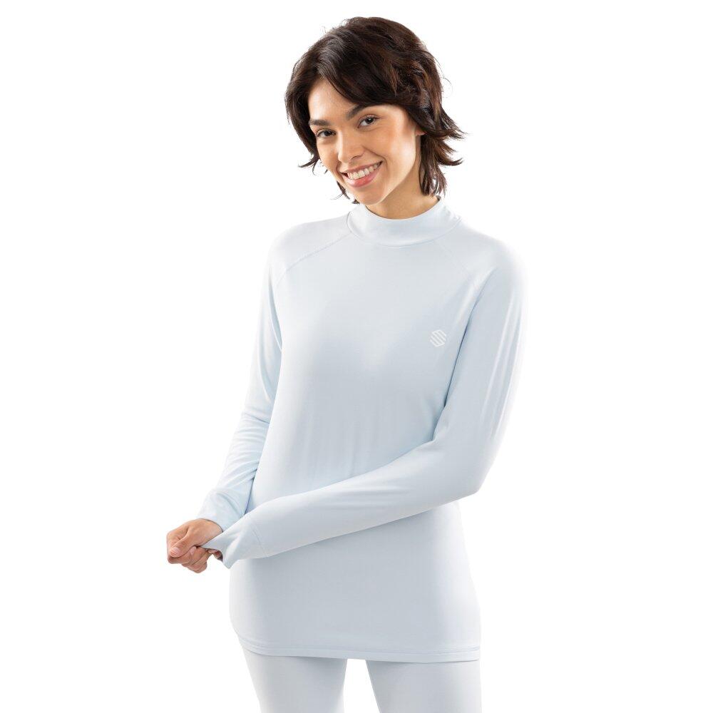 Damska podkoszulka termoaktywna Sporty zimowe SIROKO Slush-W Light Blue