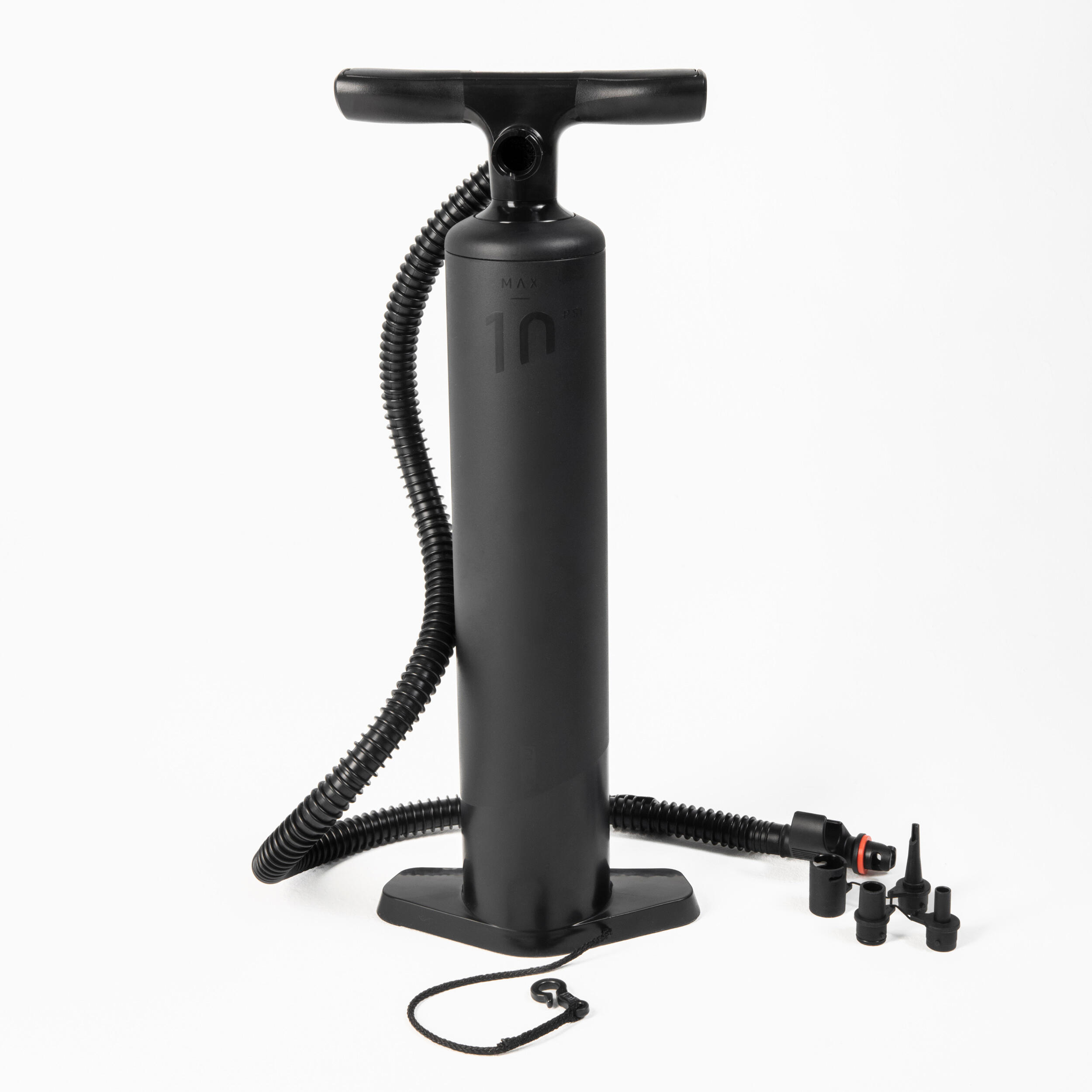 Pompka dwufunkcyjna do kitesurfingu i wingfoilu Orao z końcówkami i leashem