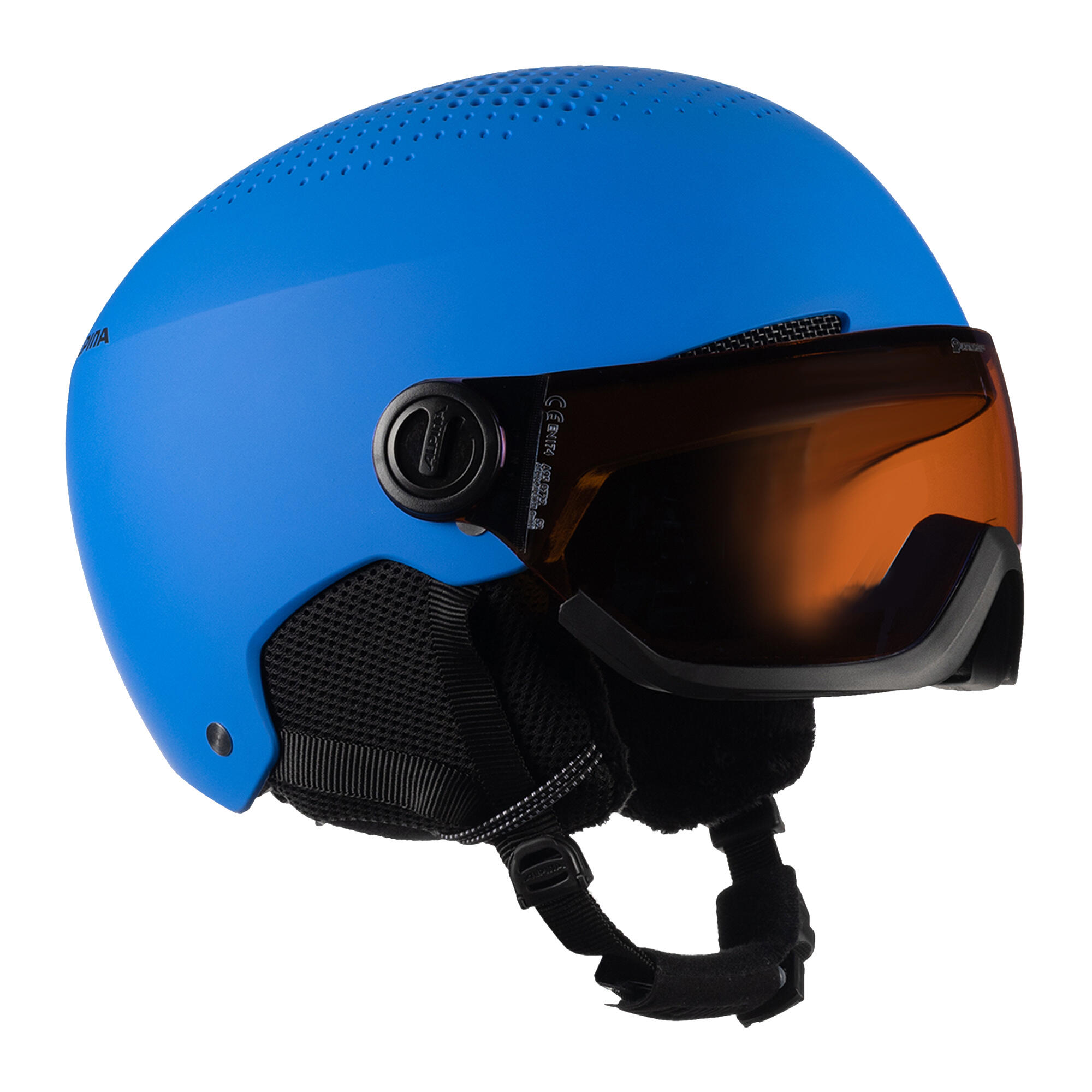 Kask narciarski dziecięcy Alpina Zupo Visor Q-Lite