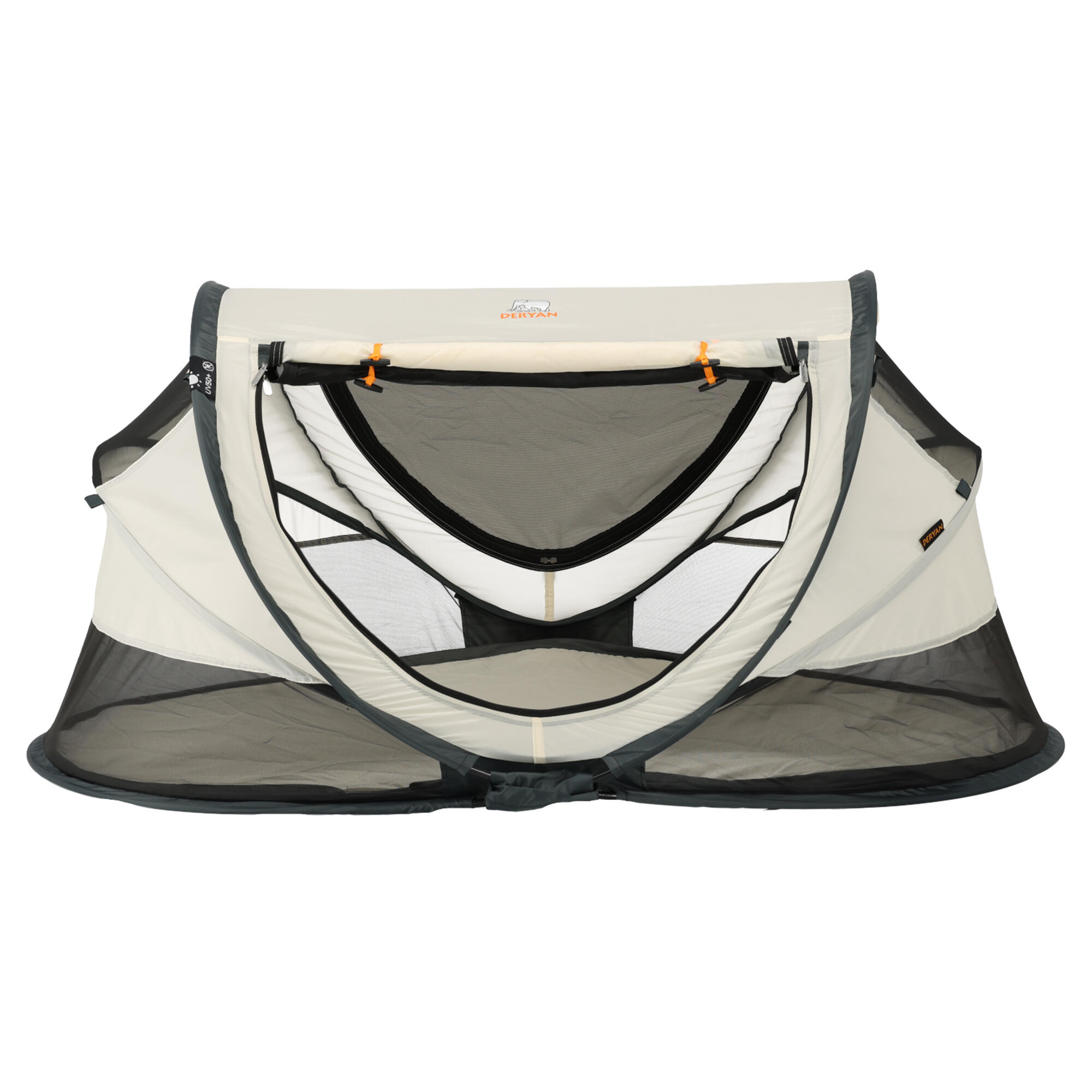 Luksusowe Łóżeczko Kempingowe dla Dzieci Deryan, Materac Samopompujący