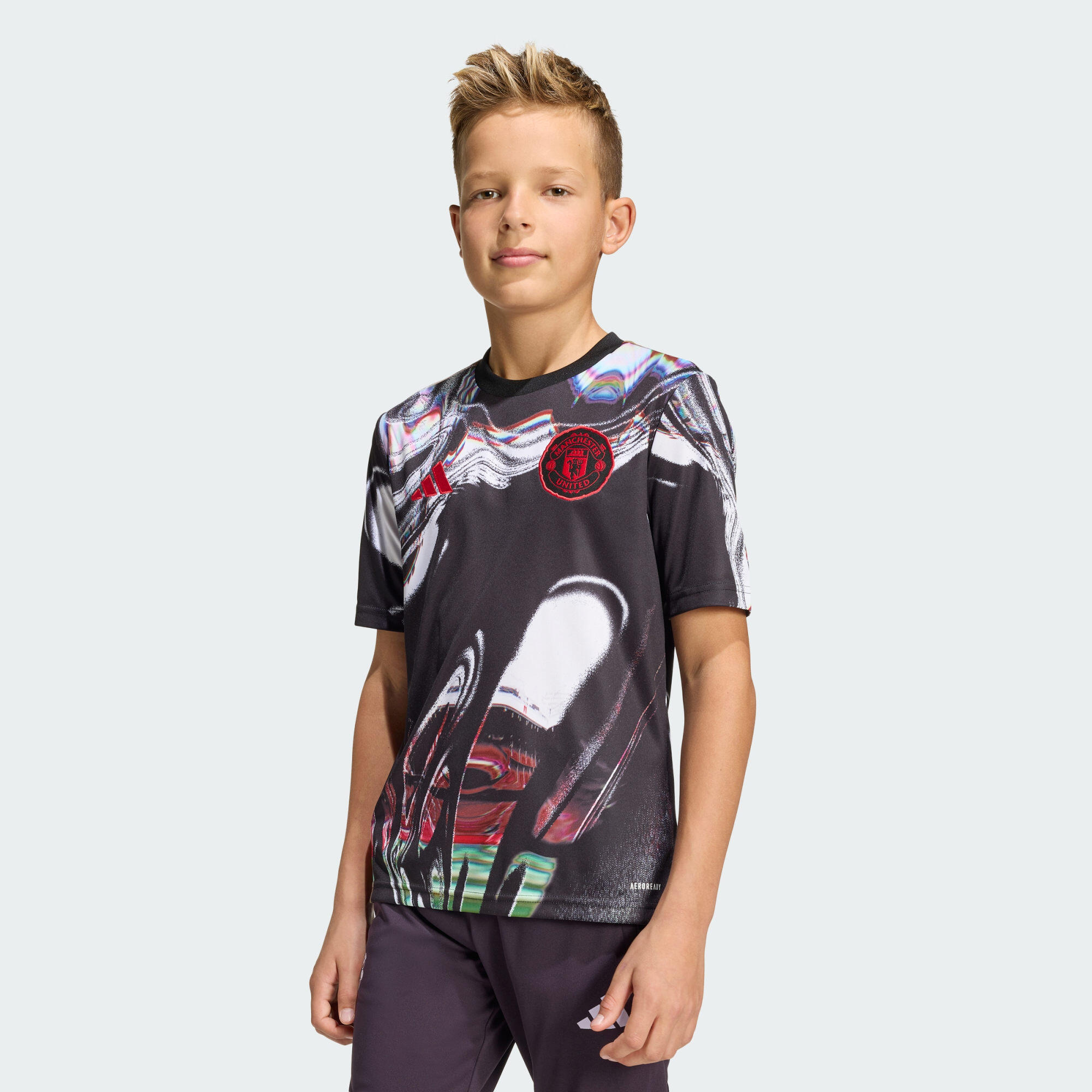 Koszulka dla dzieci Manchester United 25/26 Pre Match