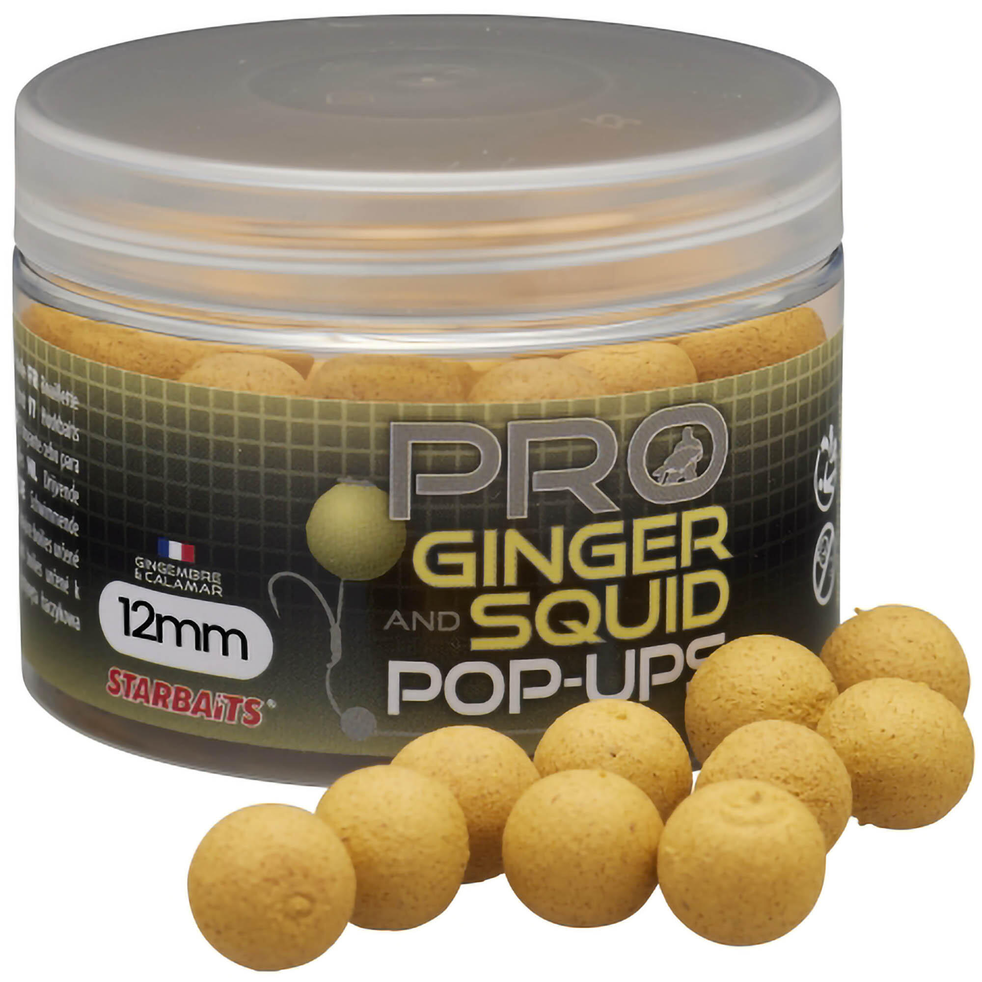 Przynęta Kulki Starbaits Pro Ginger Squid Pop Up 12Mm 50G