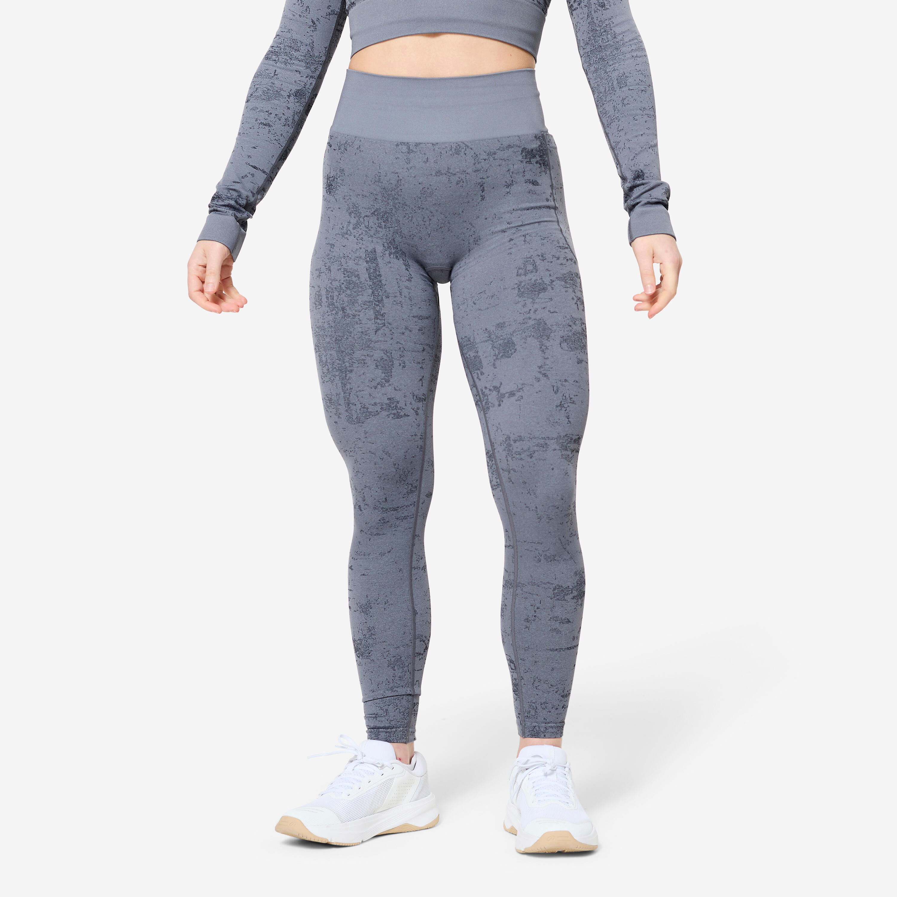 Legginsy fitness damskie Domyos seamless