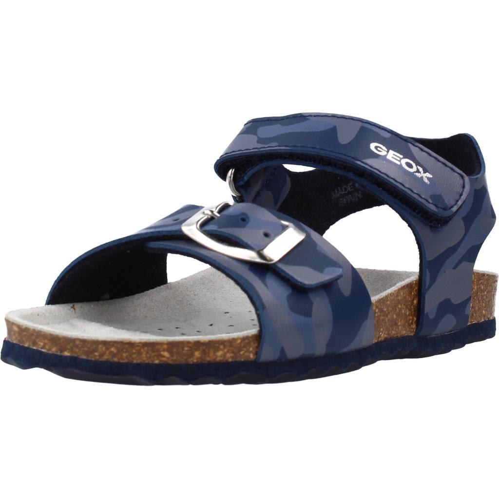 Sandały GEOX B SANDAL CHALKI BOY Niebieski