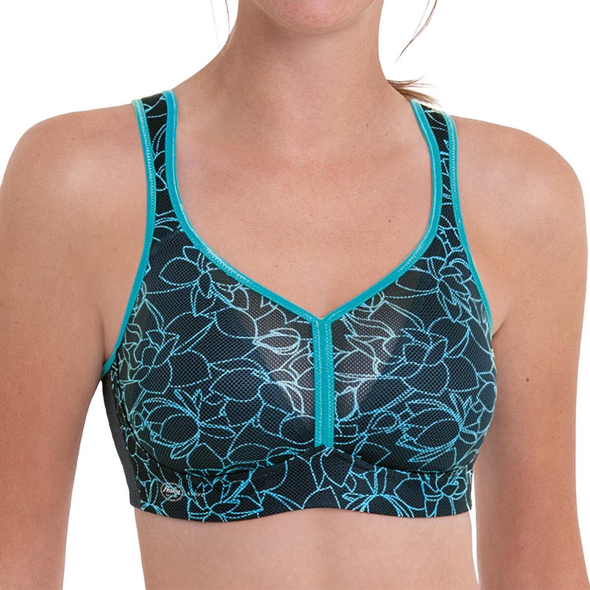 Stanik do biegania Air Control mit Delta Pad z wysoki poziomem podtrzymywania