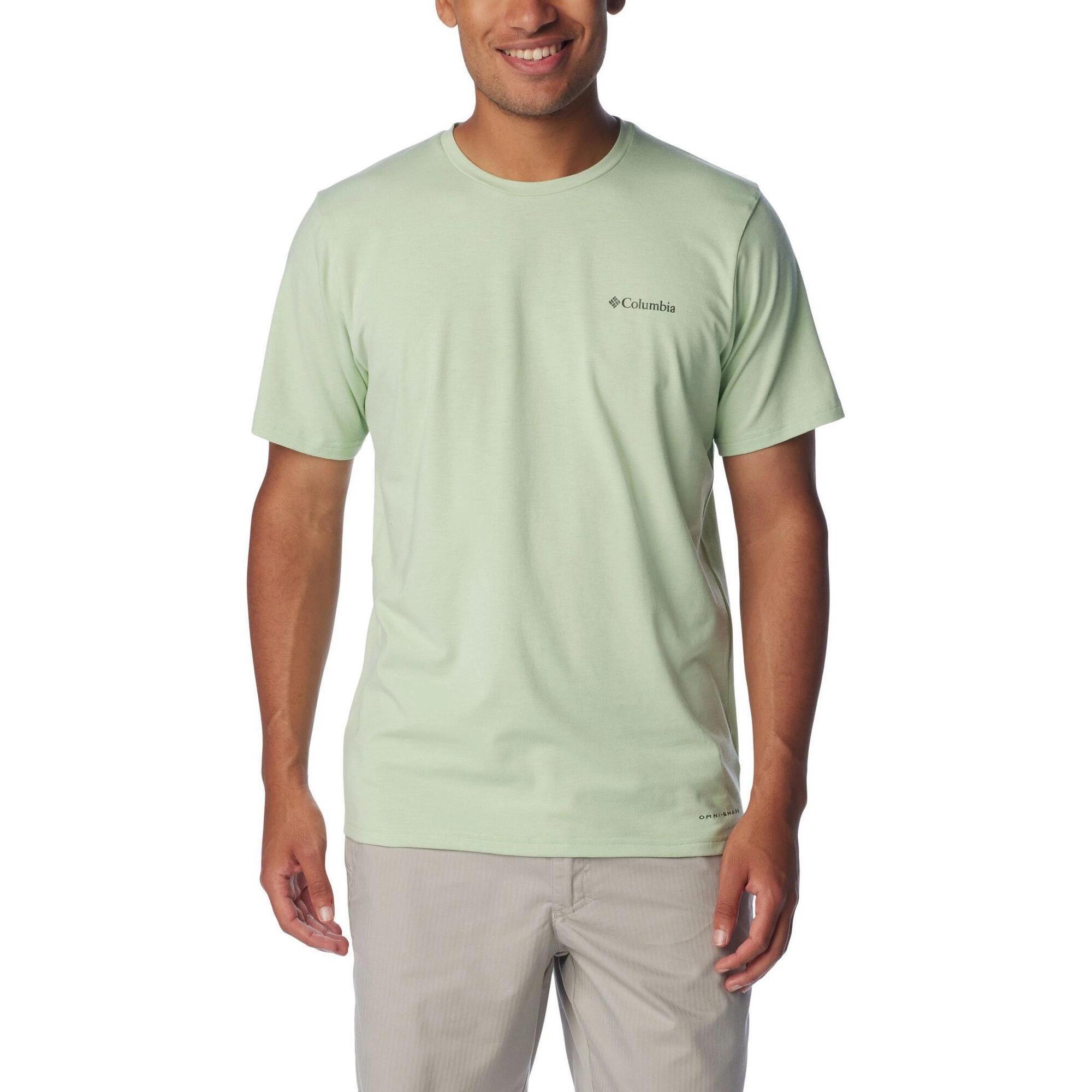 Koszulka sportowa męska Columbia Sun Trek z krótkim rękawem