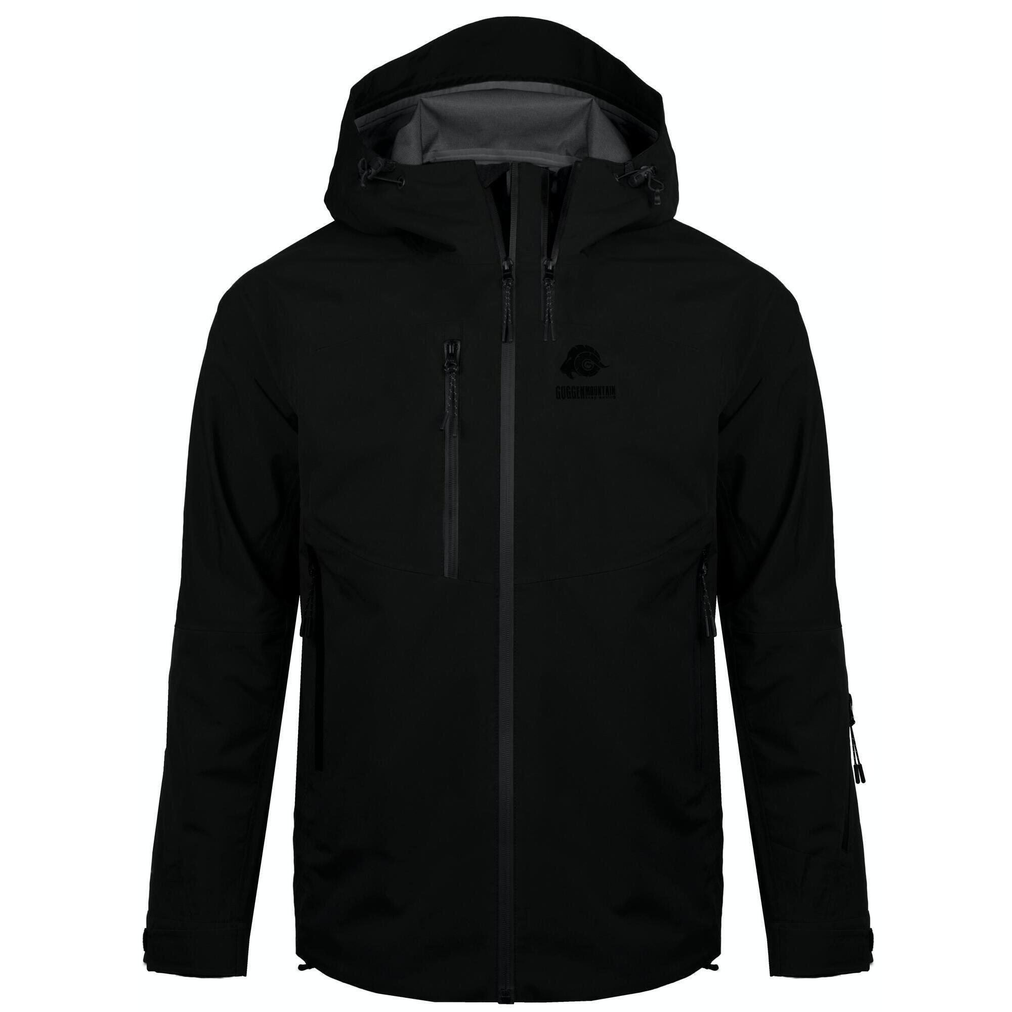 Kurtka turystyczna typu hardshell wodoodporna męska H07