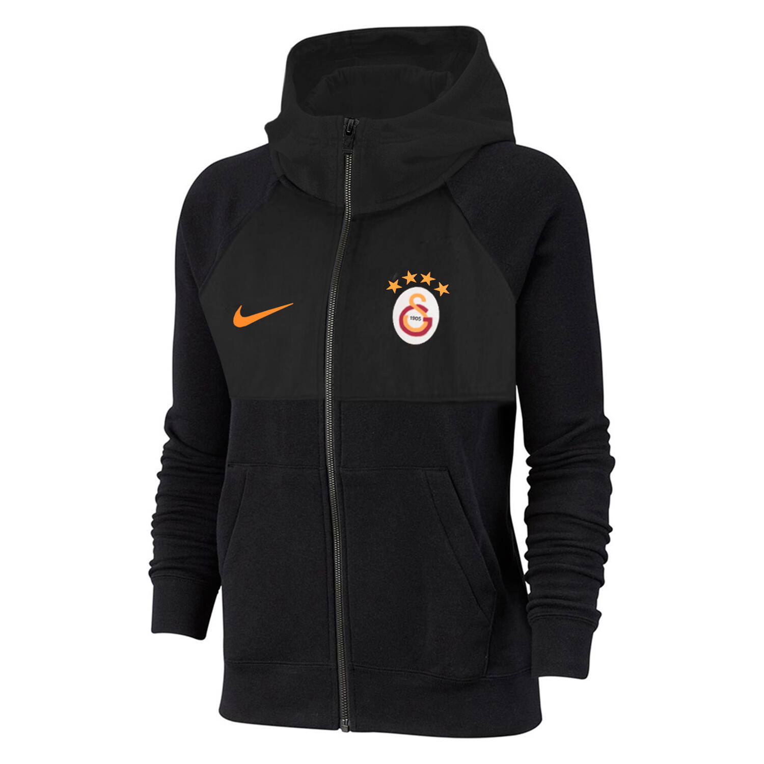 Bluza Z Kapturem Dziecięca Z Pełnym Zamkiem Błyskawicznym