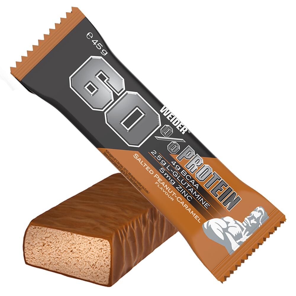 60 Protein Bar 45g Salted Peanut-Caramel