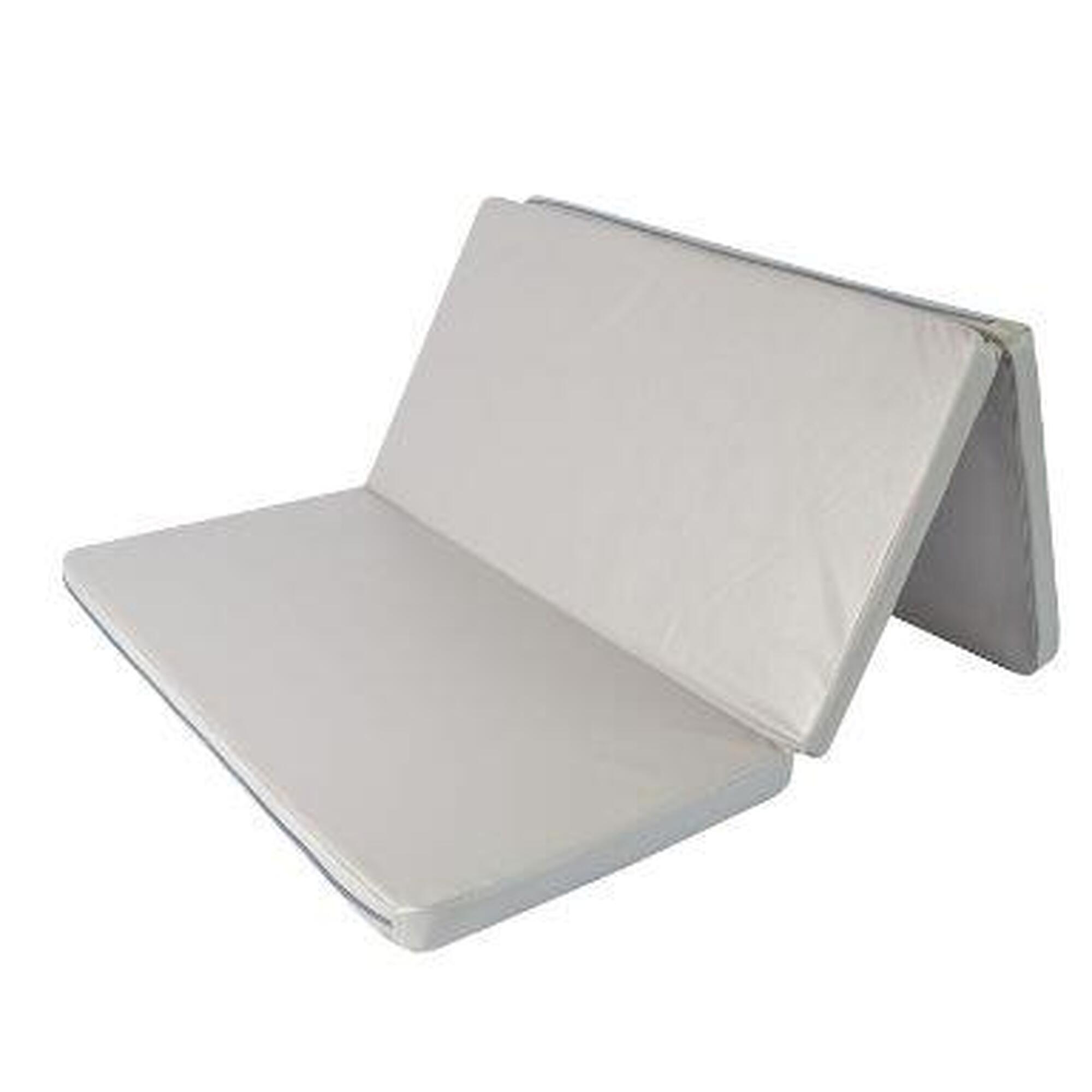 Materac Gimnastyczny Gamma 150X100X10 Trzyczęściowy Szary