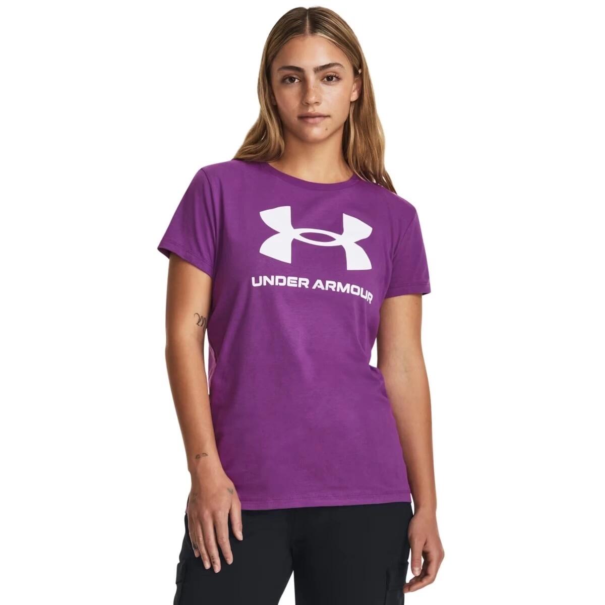 Koszulka damska Under Armour SPORTSTYLE LOGO SS