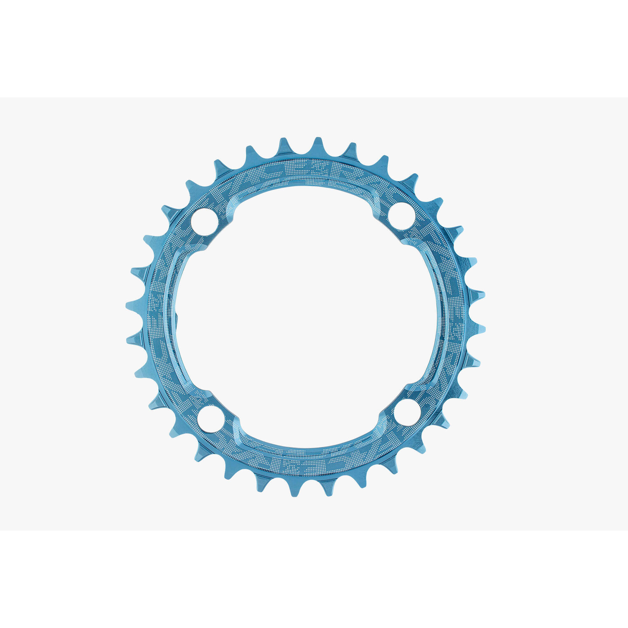 Pojedyncza wąska szeroka taca - niebieska