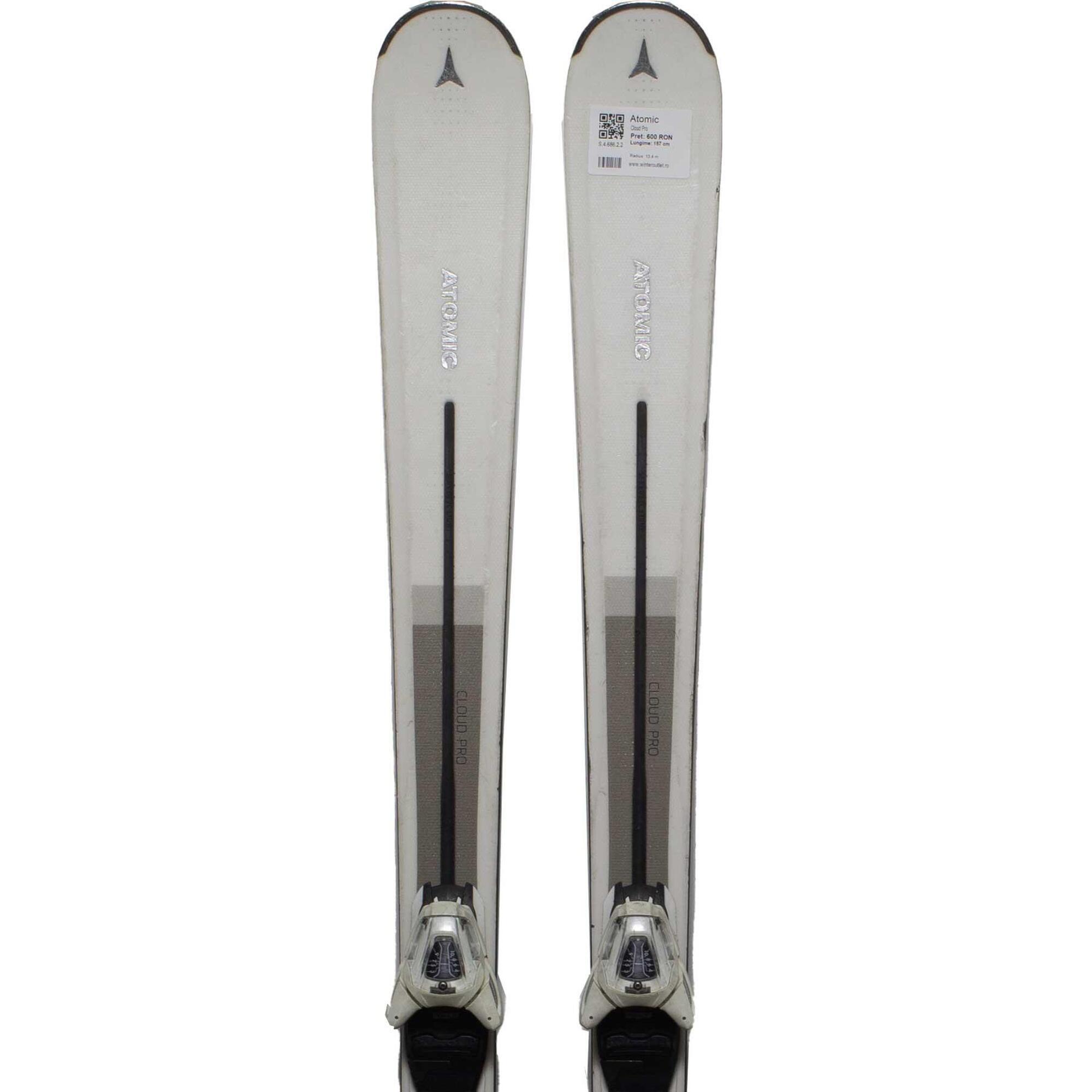 Second Life- Narty ATOMIC Cloud Pro, 157 cm- Stan zadowalający