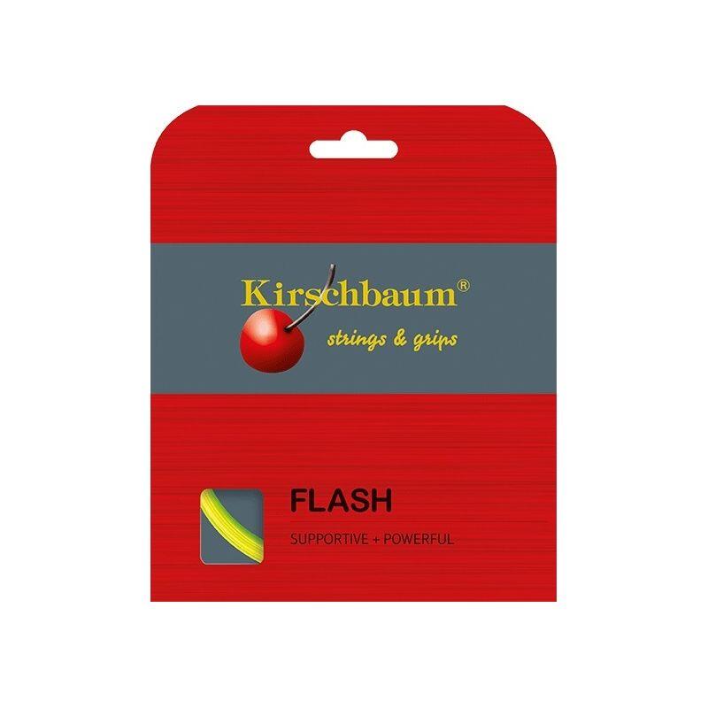 Naciąg do tenisa Kirschbaum Flash Yellow 1,25 mm 12 m