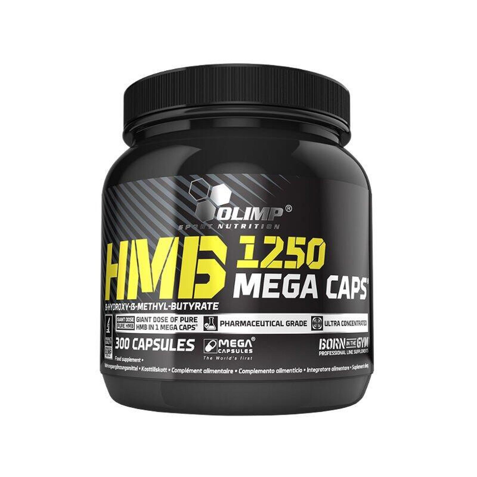 HMB 1250 Mega Caps OLIMP 300 kaps Puszka