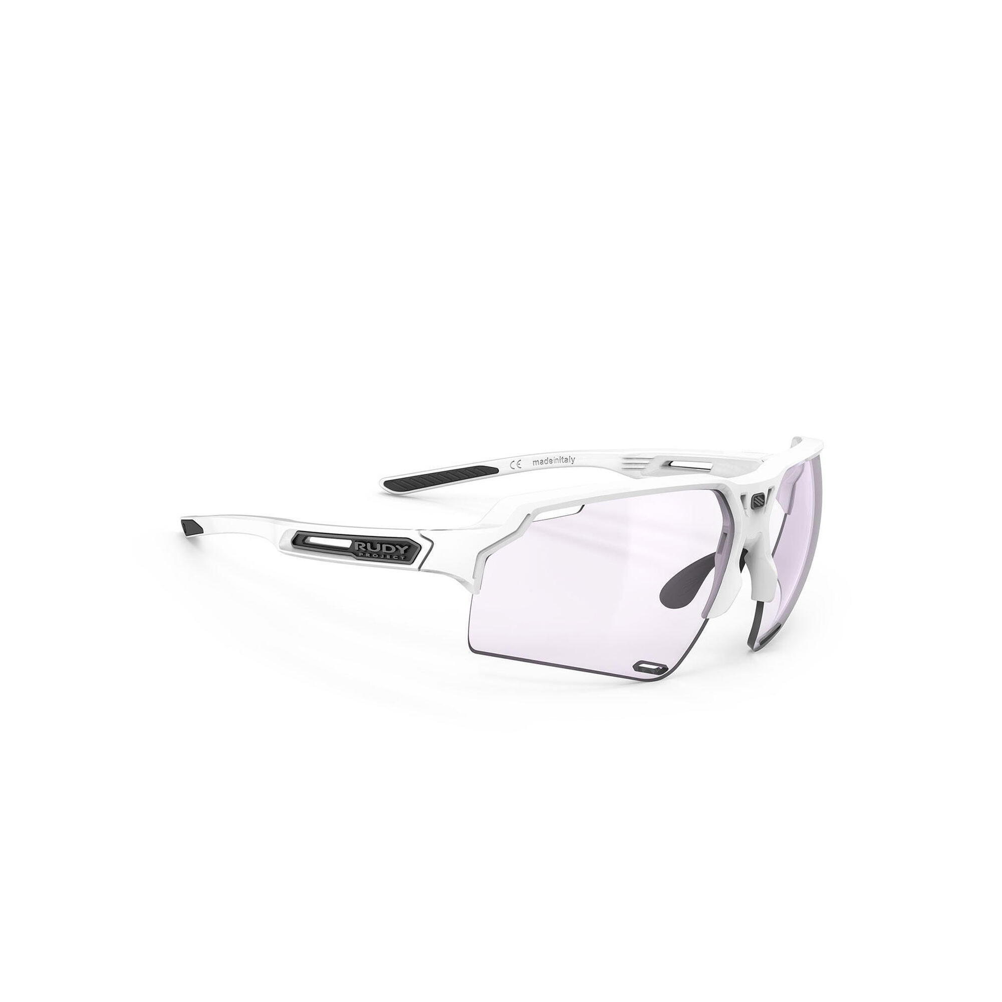 Okulary Rudy Project DELTABEAT WHITE GLOSS Impactx™ Photochromic 2 Laser Purple