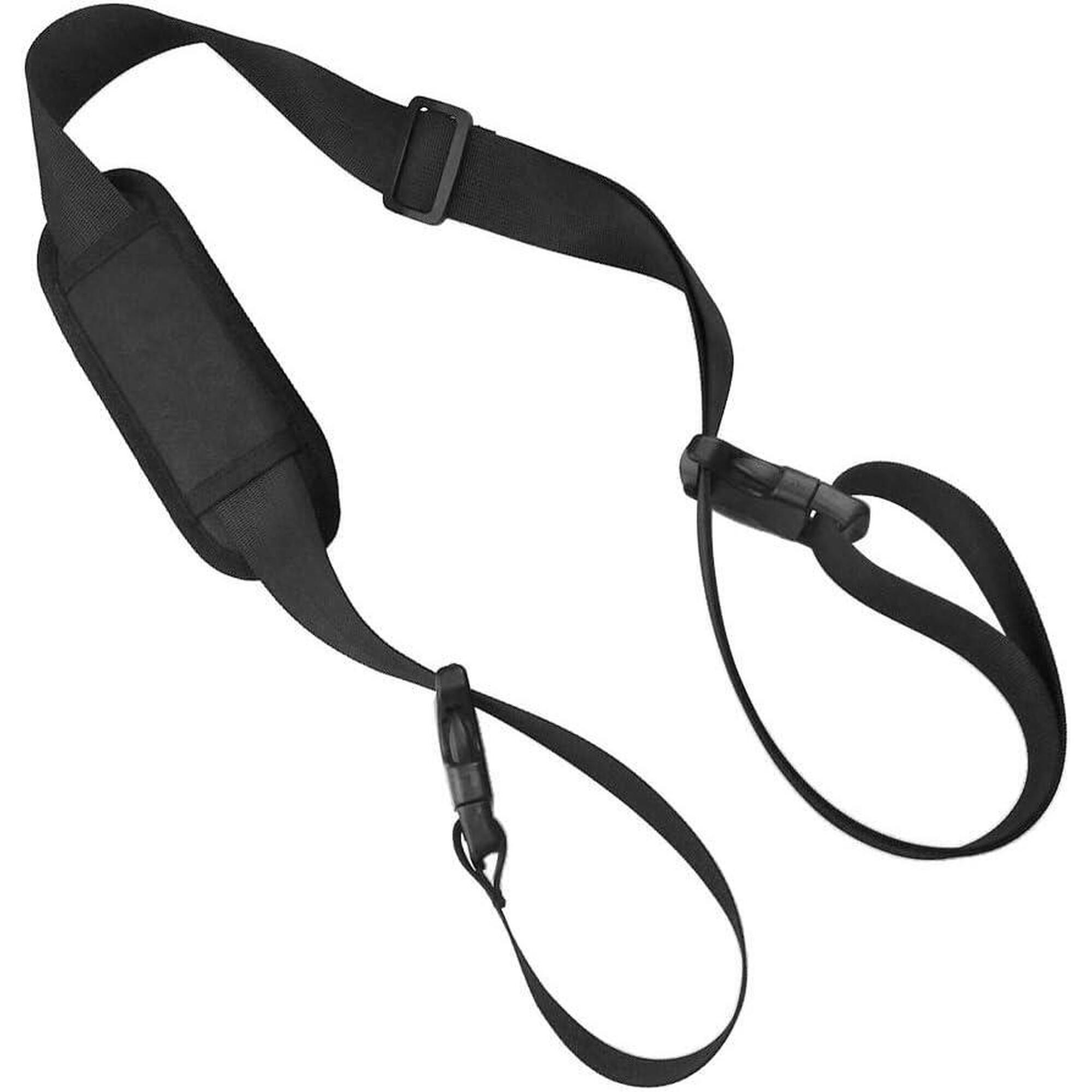 Regulowany pas nośny do roweru i hulajnogi – wzmocniony nylon