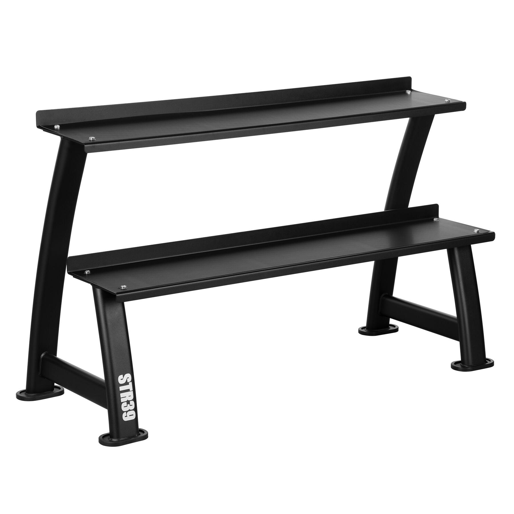 Stojak na kettlebells dwupoziomowy STR39 Commercial Hms