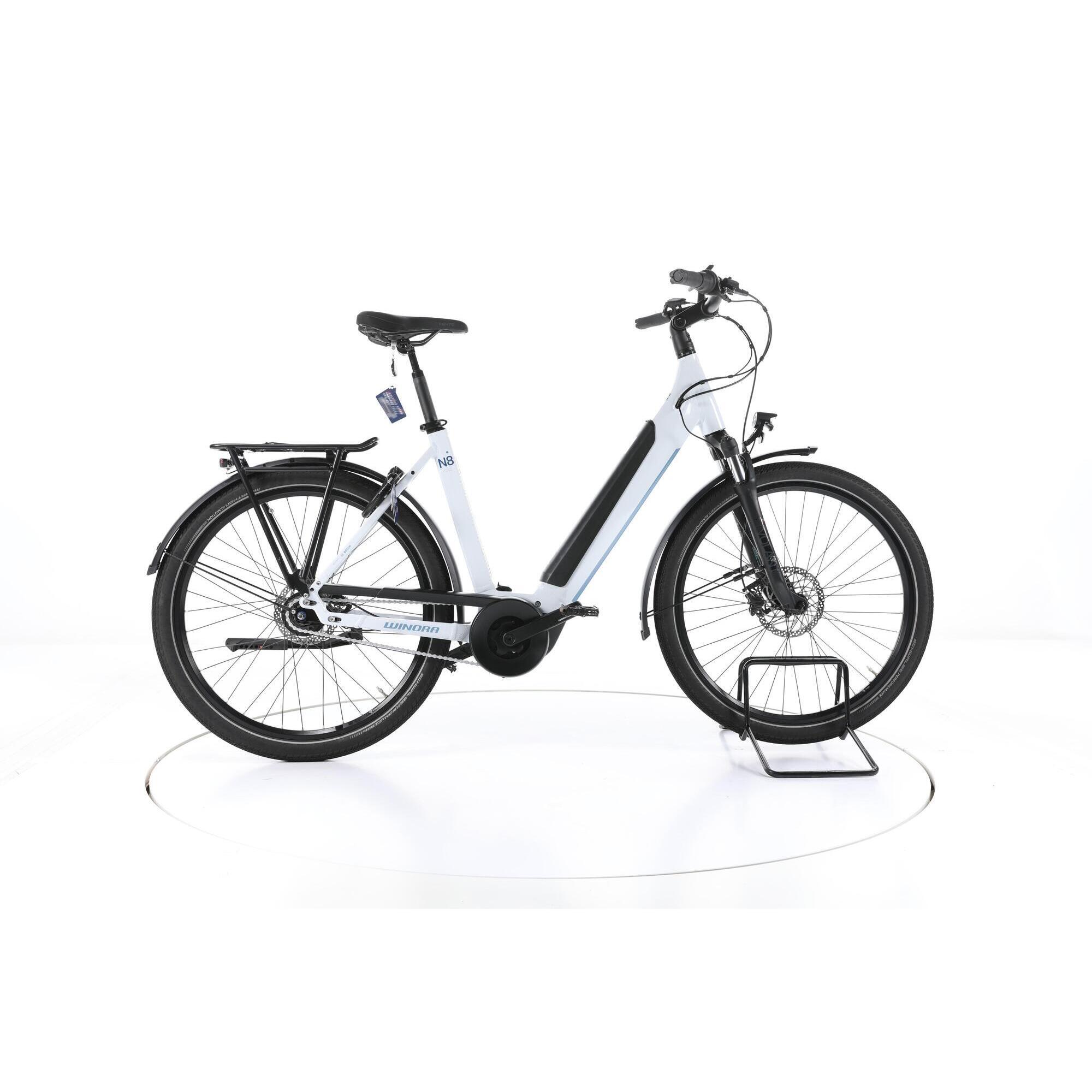 Second Life - Winora Sinus N8f City E-Bike Niska rama 2023 - Bardzo dobry stan
