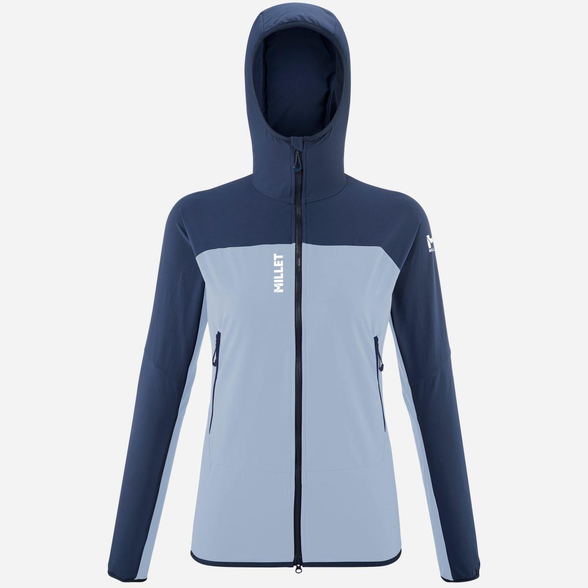 Kurtka damska softshell MILLET W Fusion Xcs Hoodie niebieski